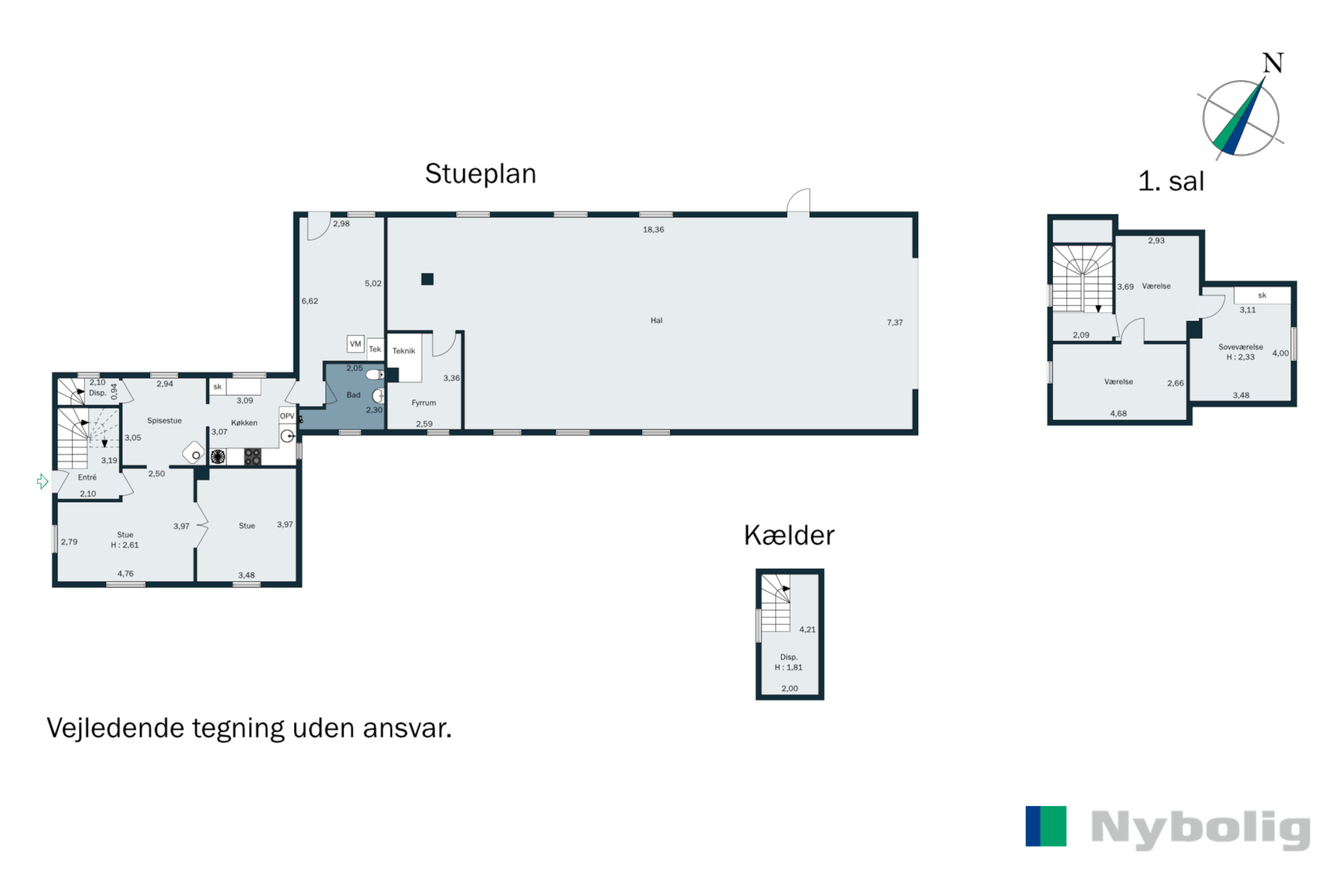 Plantegninger billede af Hellevad-Bovvej 11, 6392 Bolderslev