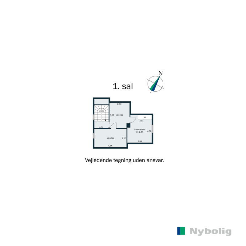 Plantegninger billede af Hellevad-Bovvej 11, 6392 Bolderslev