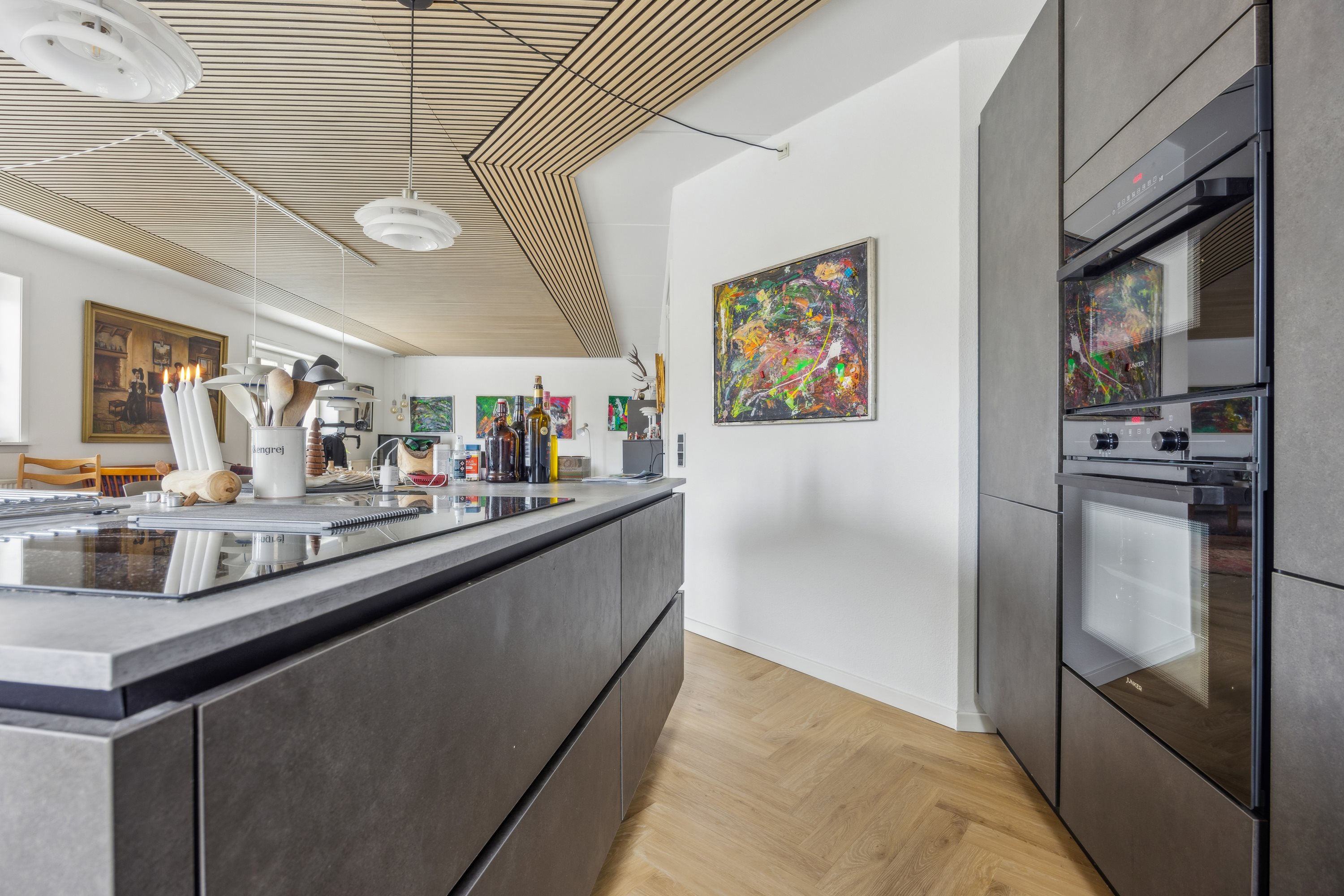 Fremhævet køkken billede i fuldskærmstilstand. Billede af Vestergade 1, 1. tv., 9500 Hobro