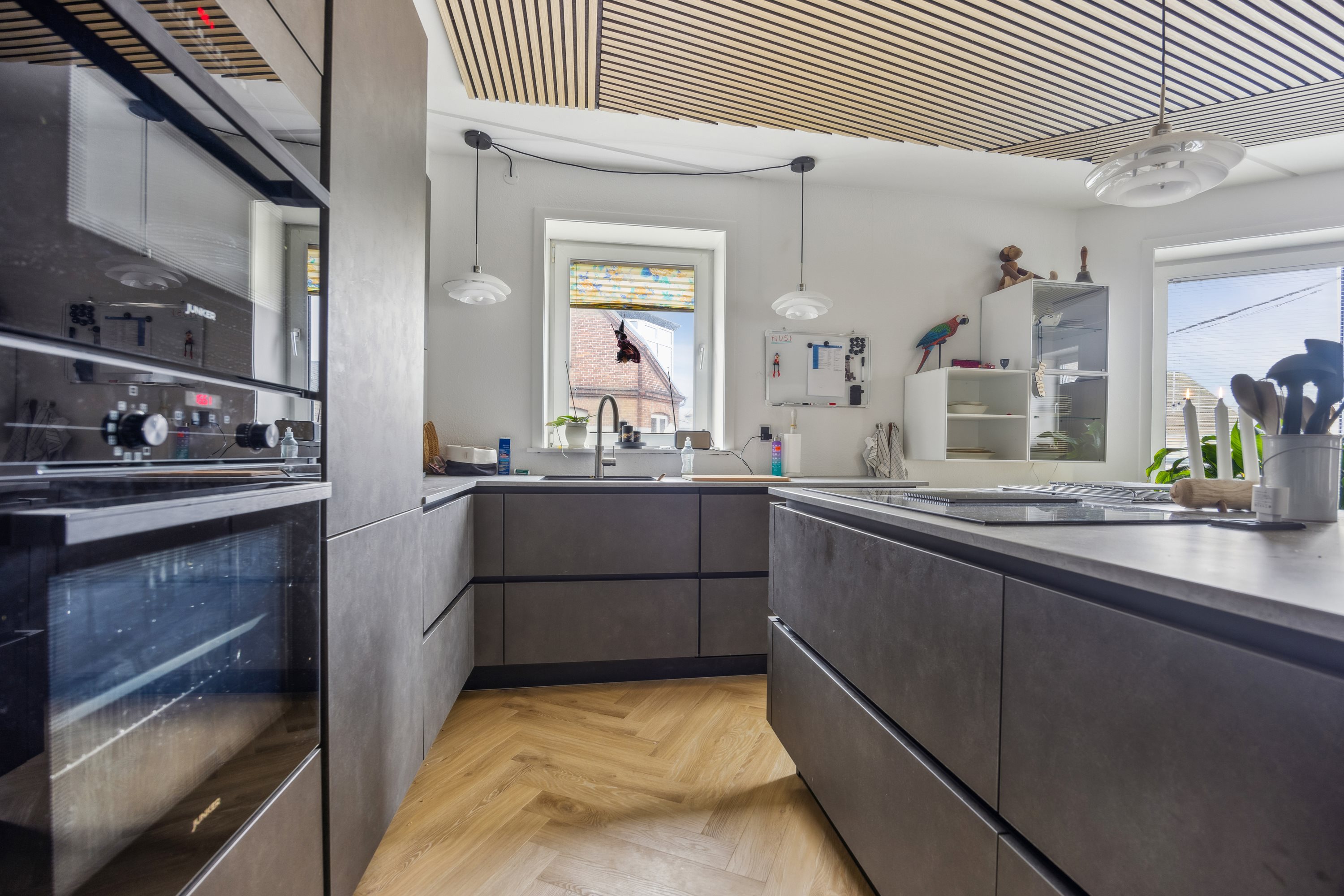 Fremhævet køkken billede i fuldskærmstilstand. Billede af Vestergade 1, 1. tv., 9500 Hobro