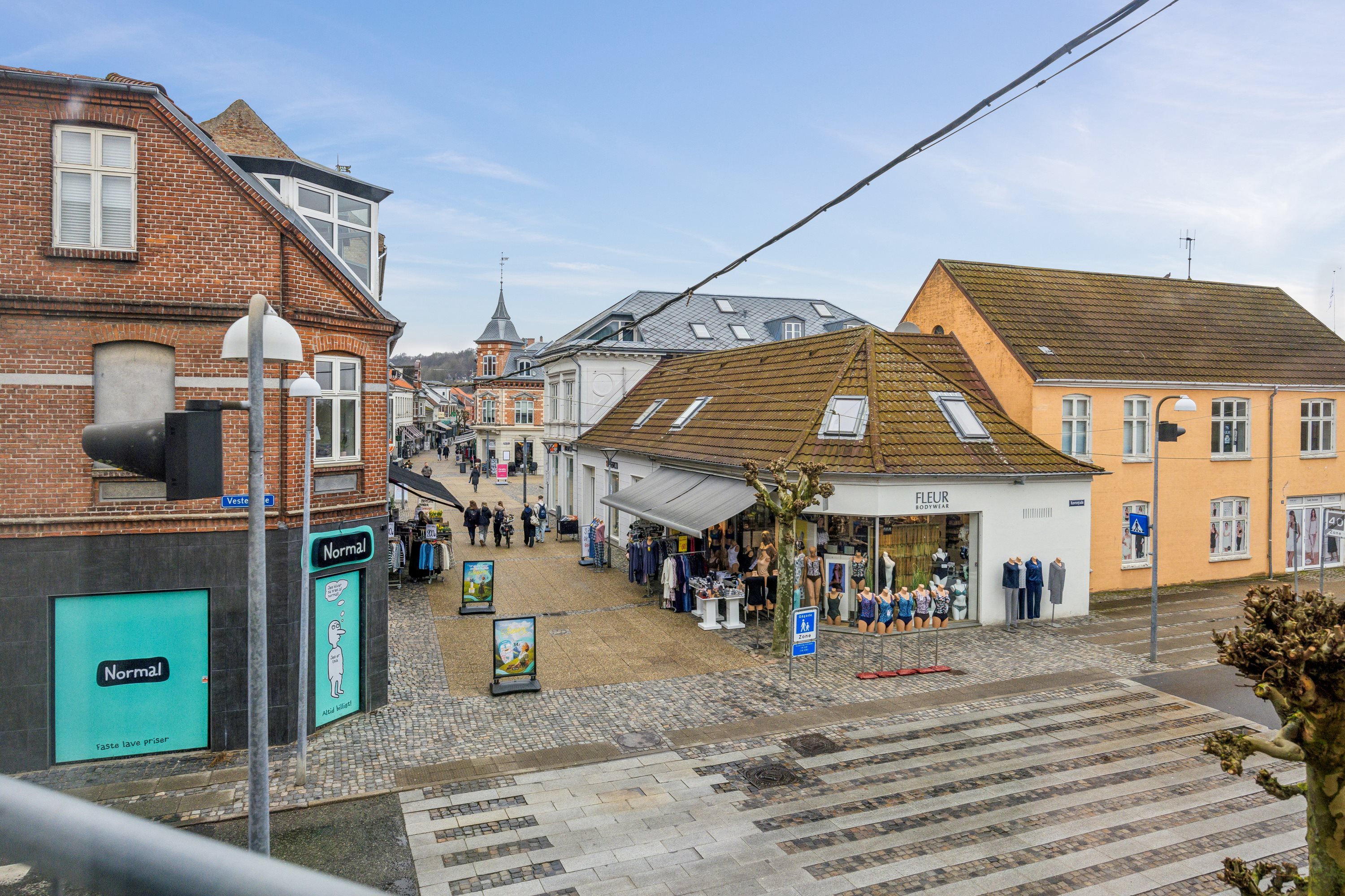 Fremhævet udsigt billede i fuldskærmstilstand. Billede af Vestergade 1, 1. tv., 9500 Hobro