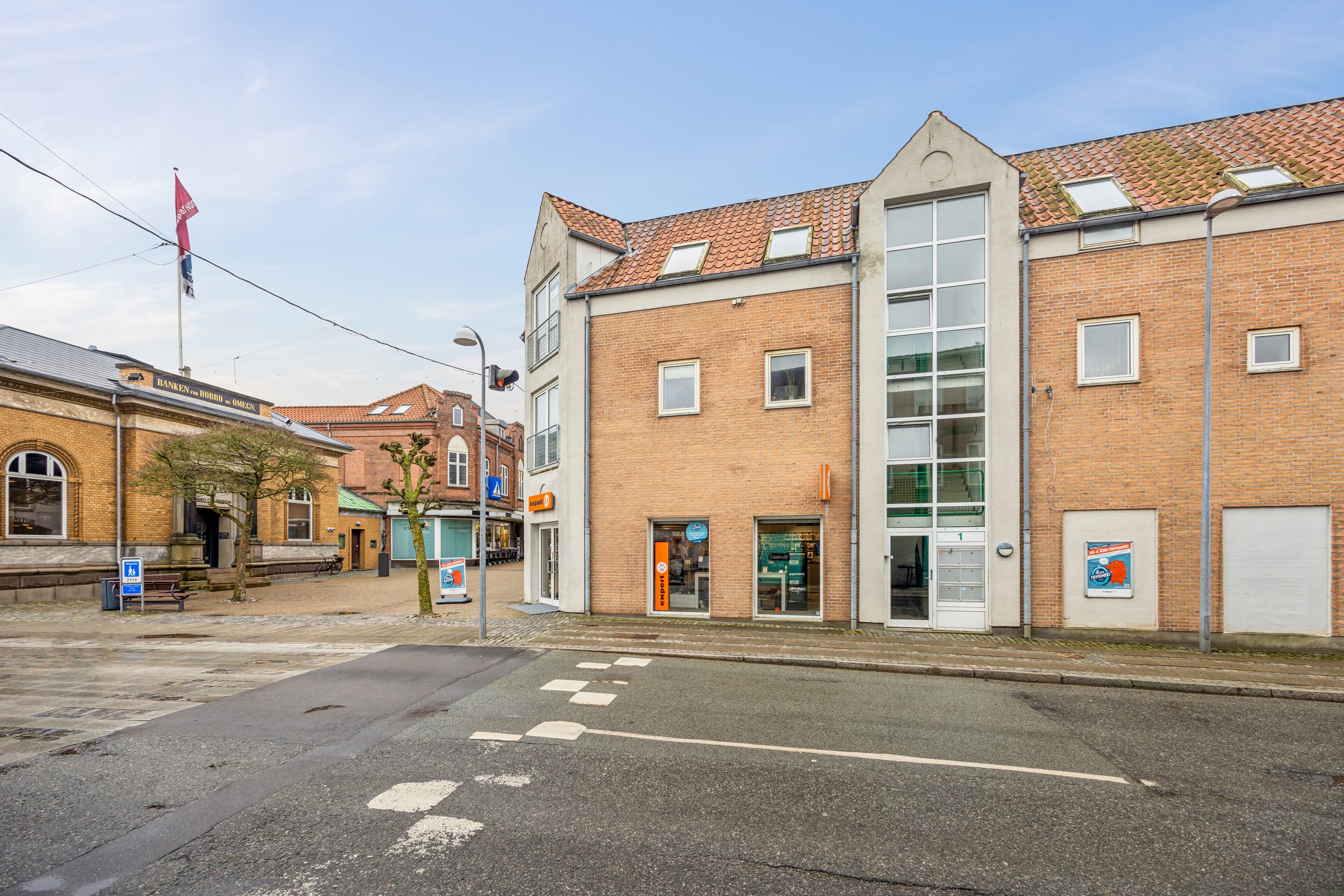 Fremhævet ejendom  billede i fuldskærmstilstand. Billede af Vestergade 1, 1. tv., 9500 Hobro