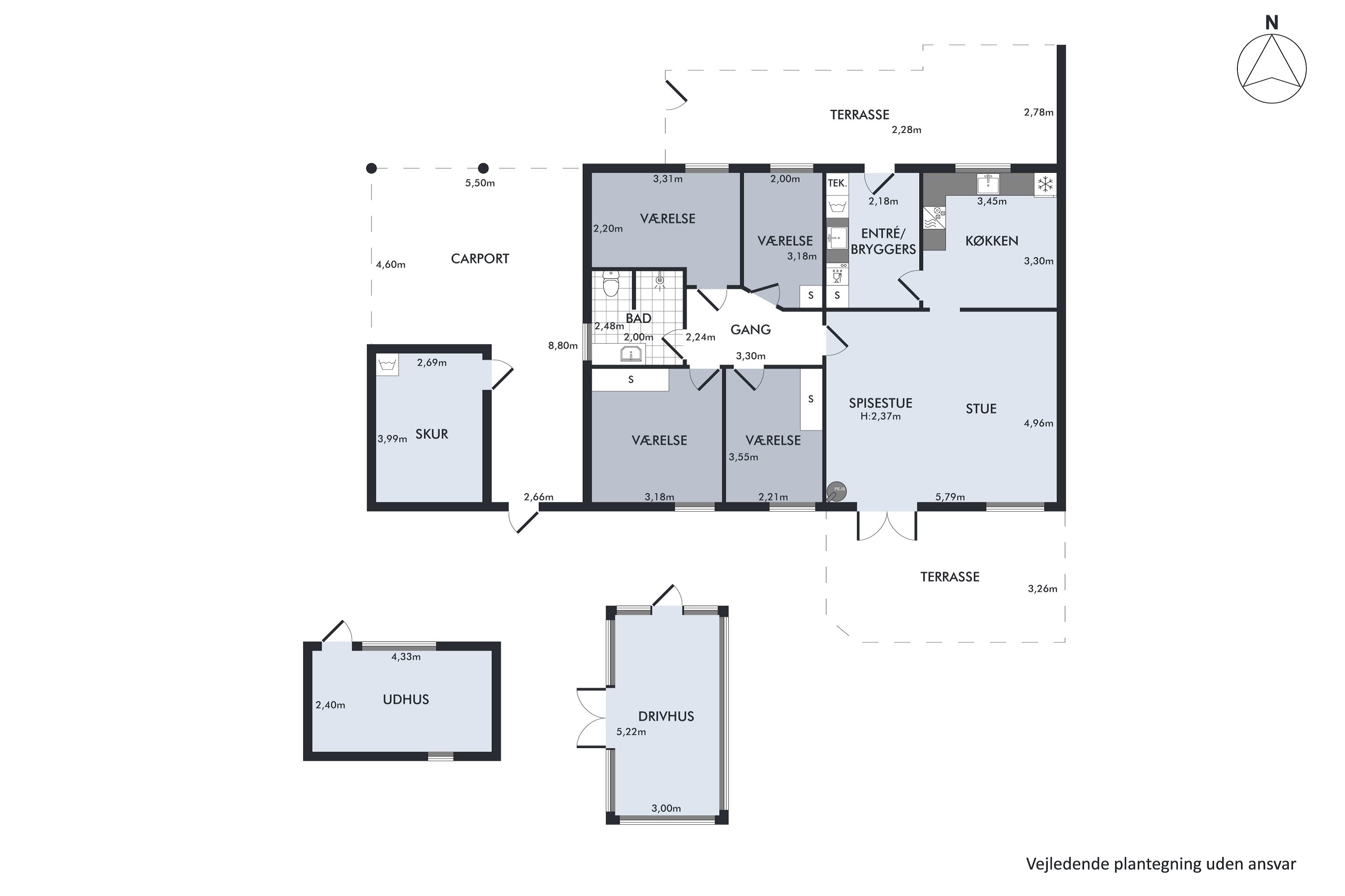 Plantegninger billede af Fejøvej 5, 4652 Hårlev