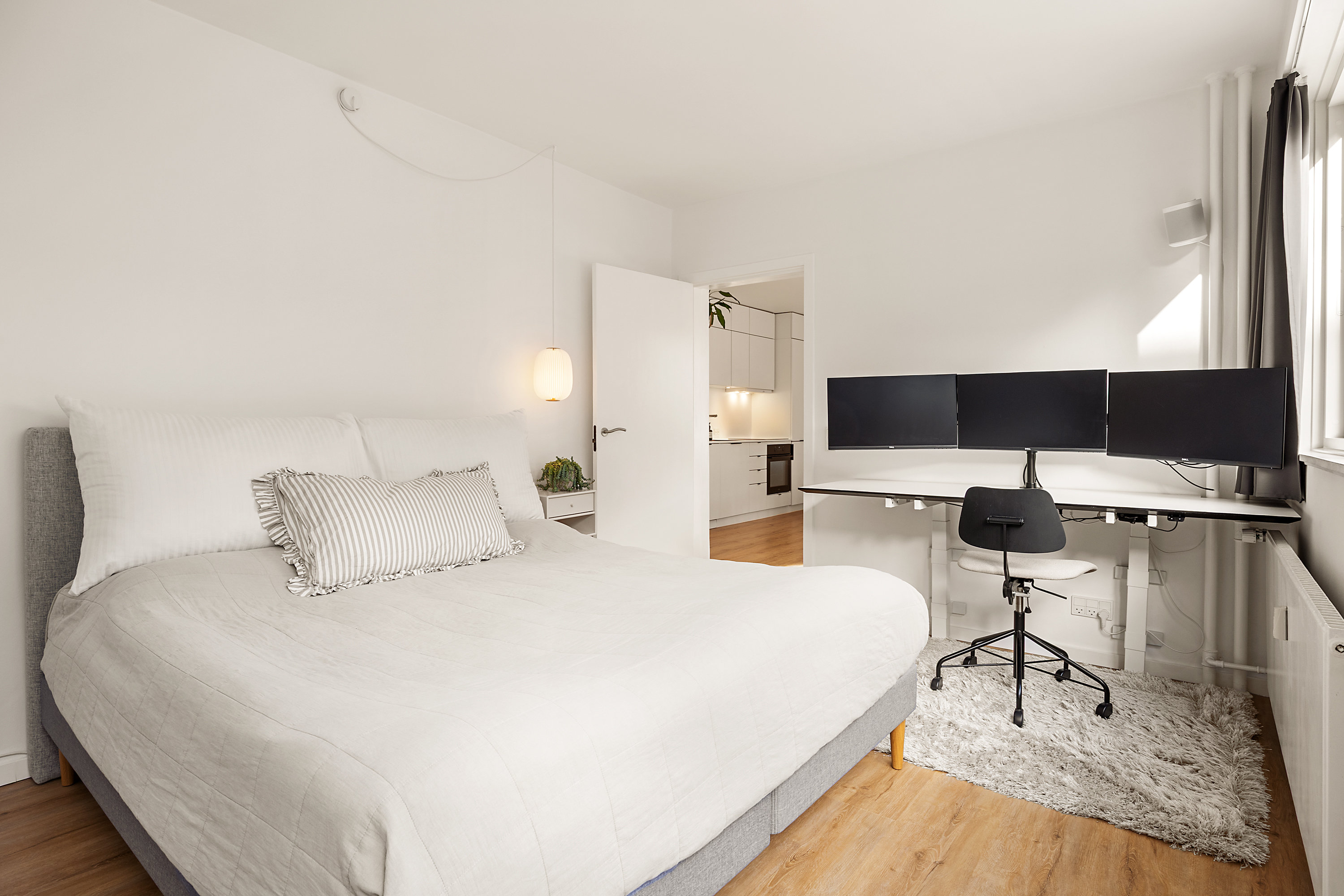 Fremhævet soveværelse billede i fuldskærmstilstand. Billede af Nørre Søgade 37C, 1. 4., 1370 København K