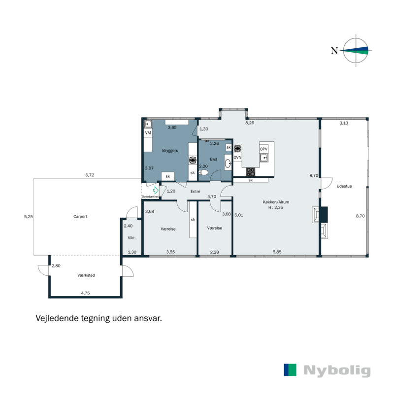 Plantegninger billede af Aastrupvej 102, 6100 Haderslev