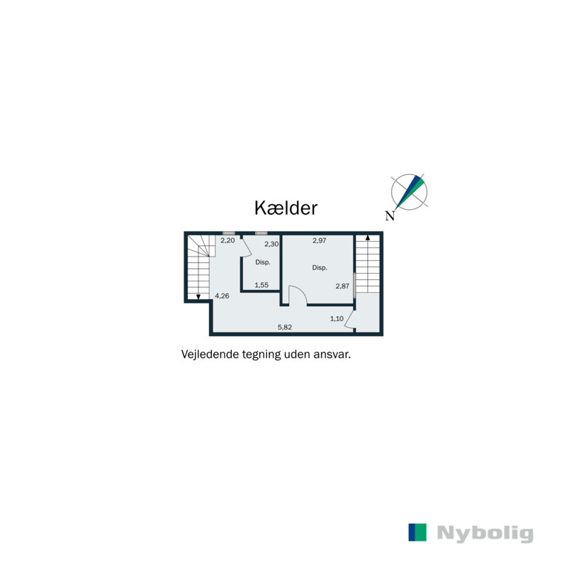 Plantegninger billede af Bøgevej 1A, Hammelev, 6500 Vojens