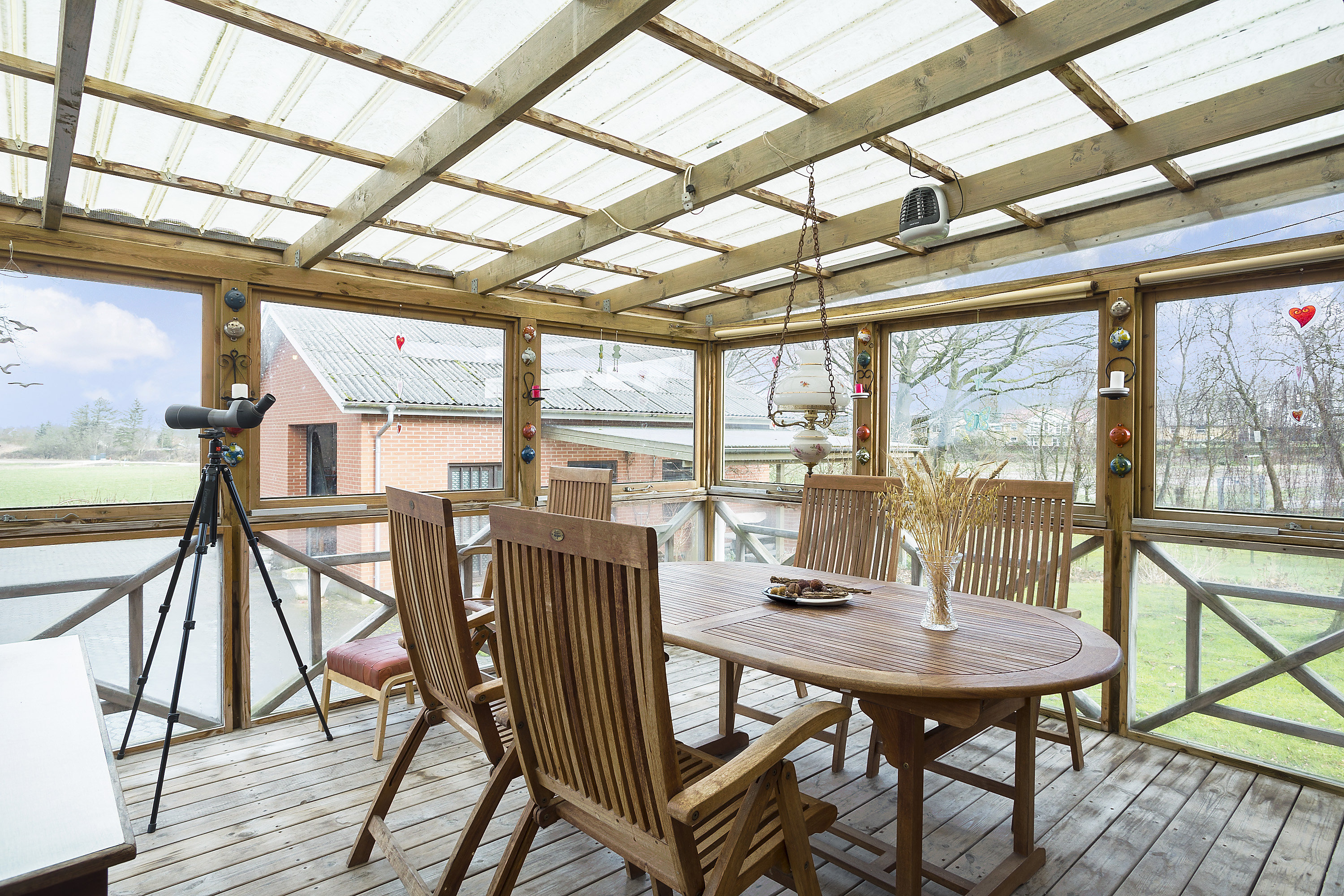 Fremhævet overdækket terrasse billede i fuldskærmstilstand. Billede af Nørrebro 200, Vodstrup, 7900 Nykøbing M