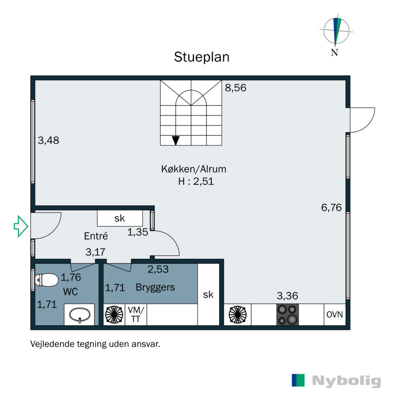 Plantegninger billede af Østergårds Alle 33, 8362 Hørning