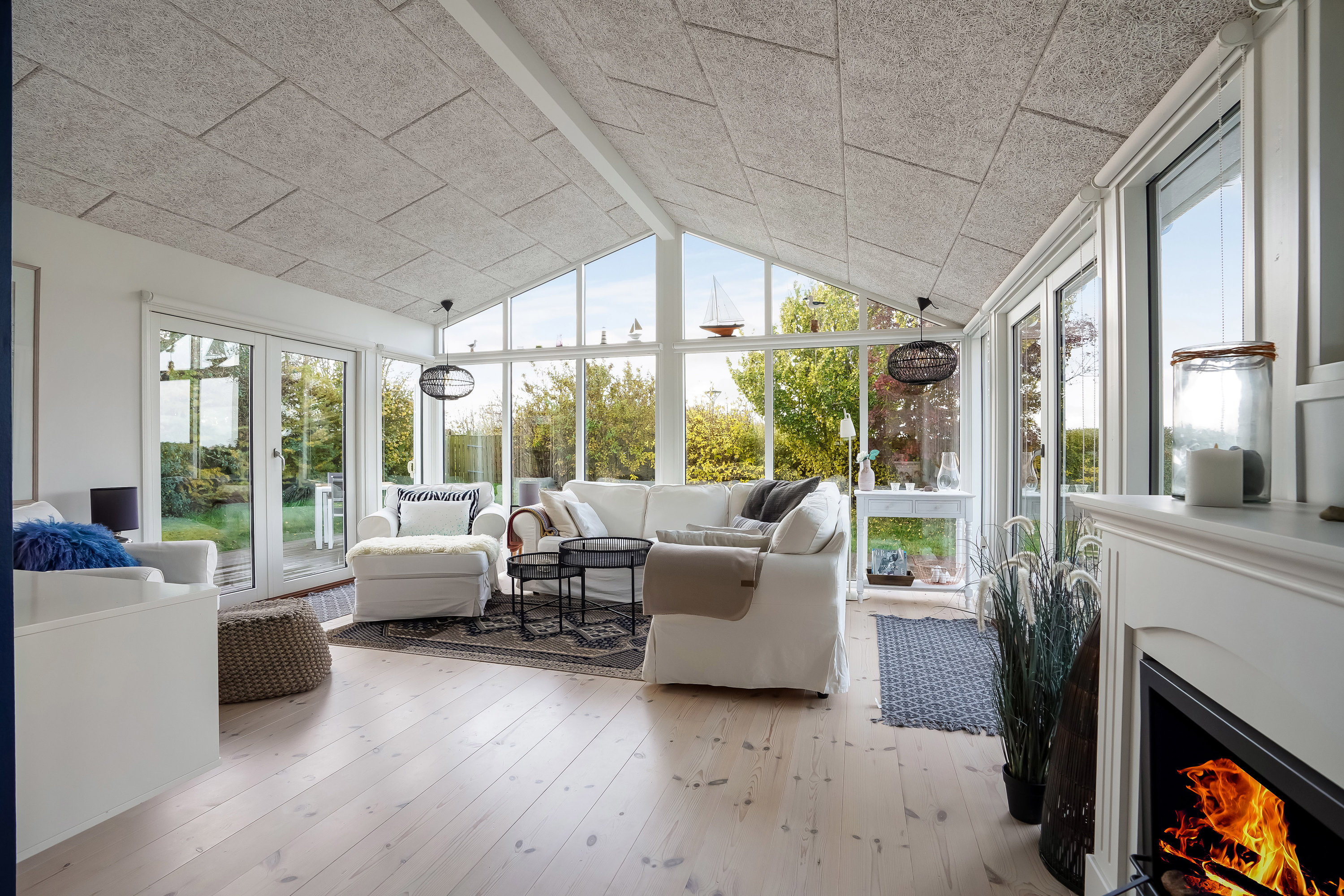 Fremhævet stue billede i fuldskærmstilstand. Billede af Røllikevej 39, 5300 Kerteminde