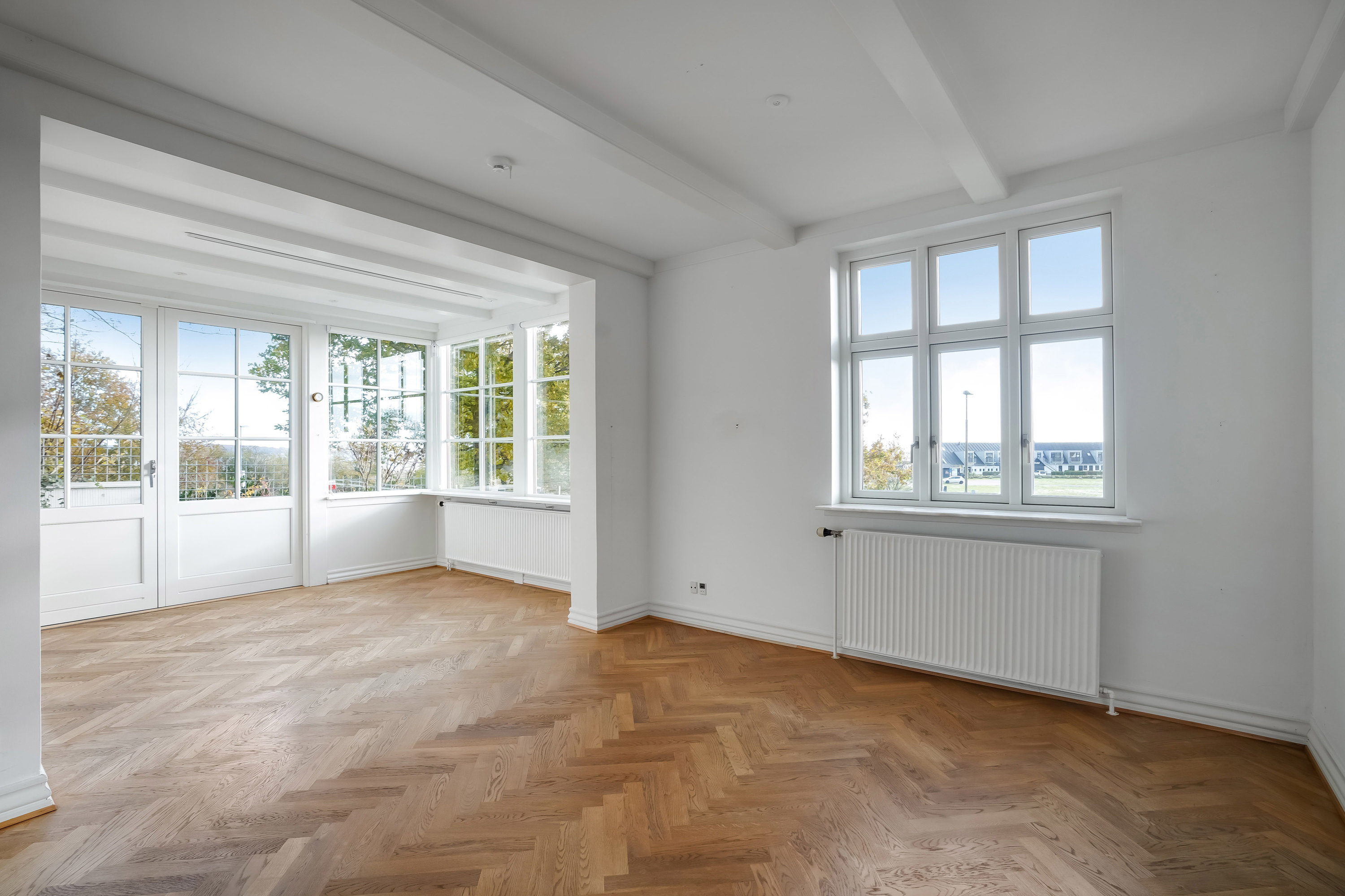 Fremhævet stue billede i fuldskærmstilstand. Billede af Møllebakken 6, 5300 Kerteminde