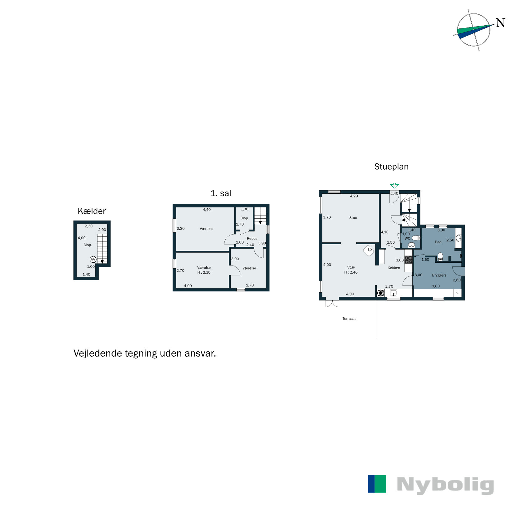 Plantegninger billede af Rødding Søndervang 1, 6630 Rødding