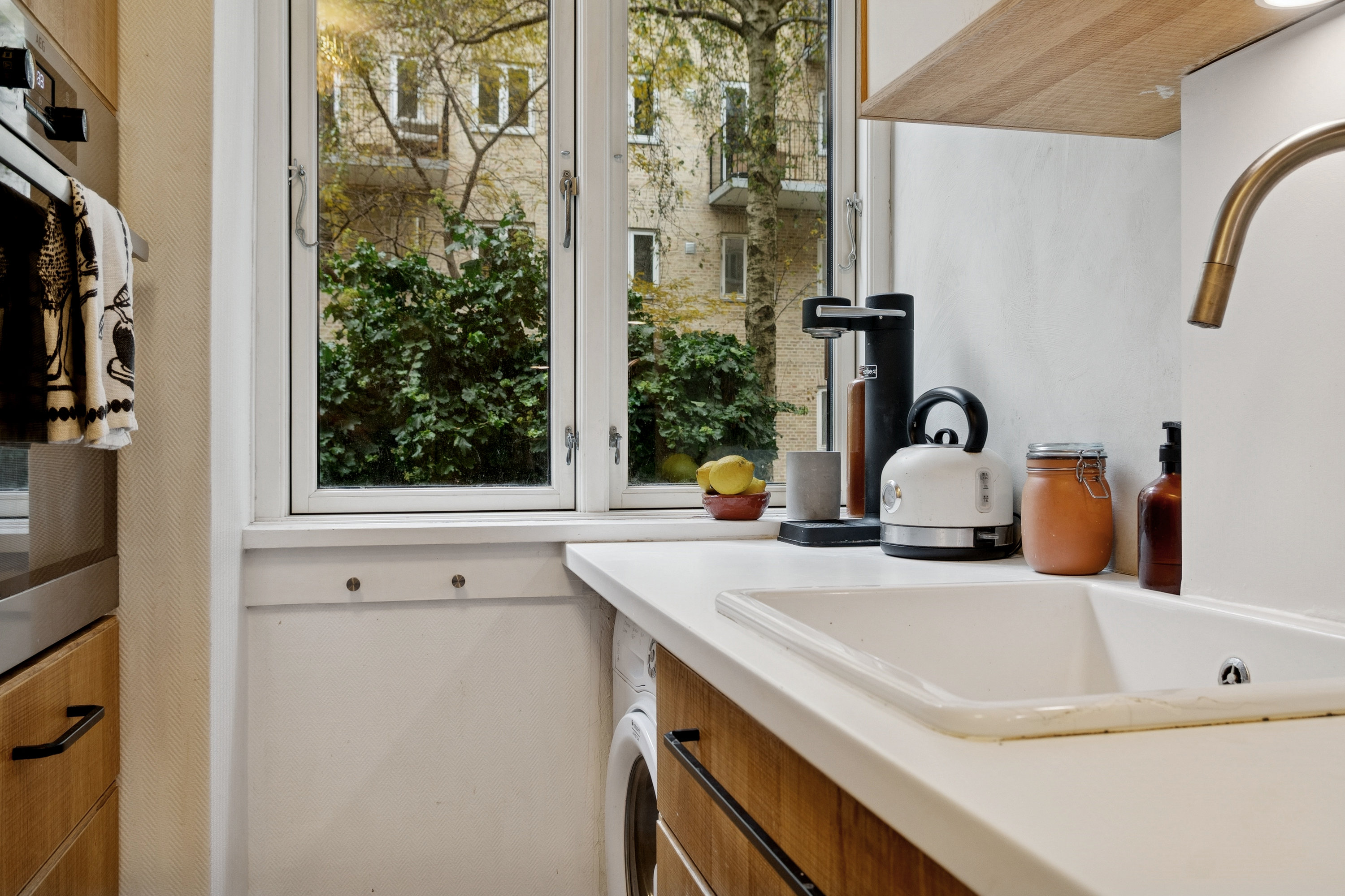 Fremhævet køkken billede i fuldskærmstilstand. Billede af Sorgenfrigade 7, st.. th., 2200 København N