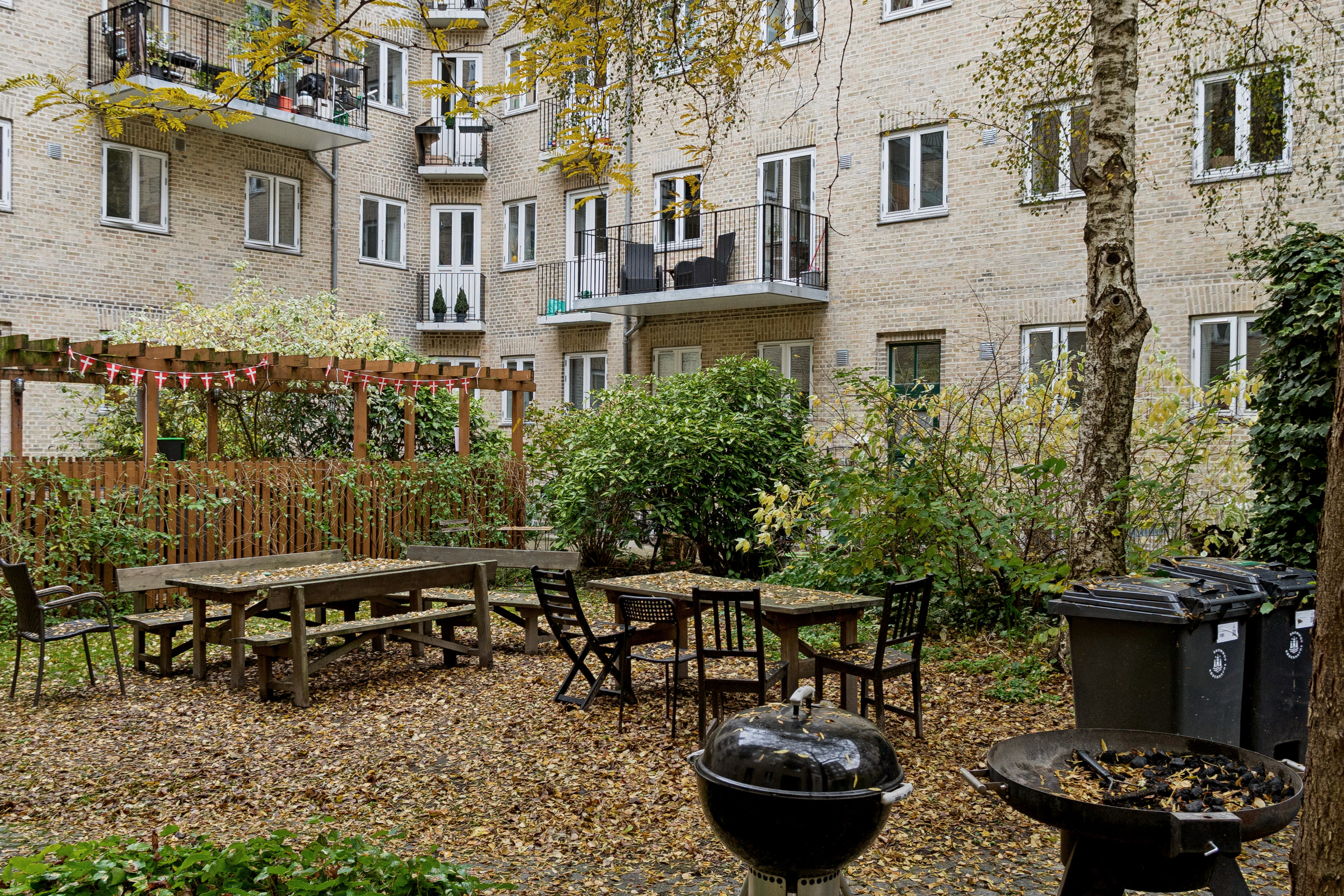 Fremhævet gårdmiljø billede i fuldskærmstilstand. Billede af Sorgenfrigade 7, st.. th., 2200 København N