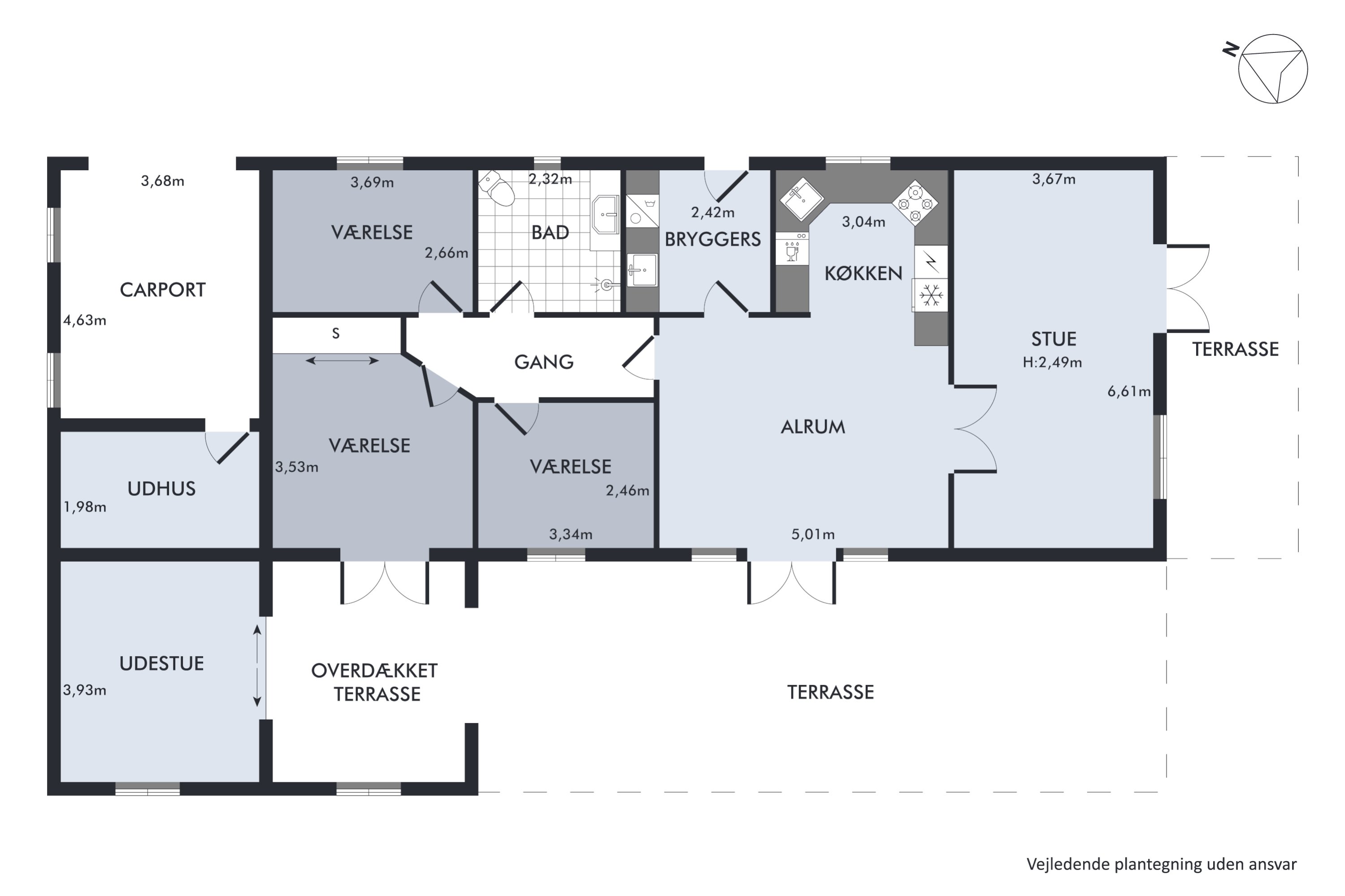 Plantegninger billede af Hjortebakken 8, Åstrup, 8500 Grenaa