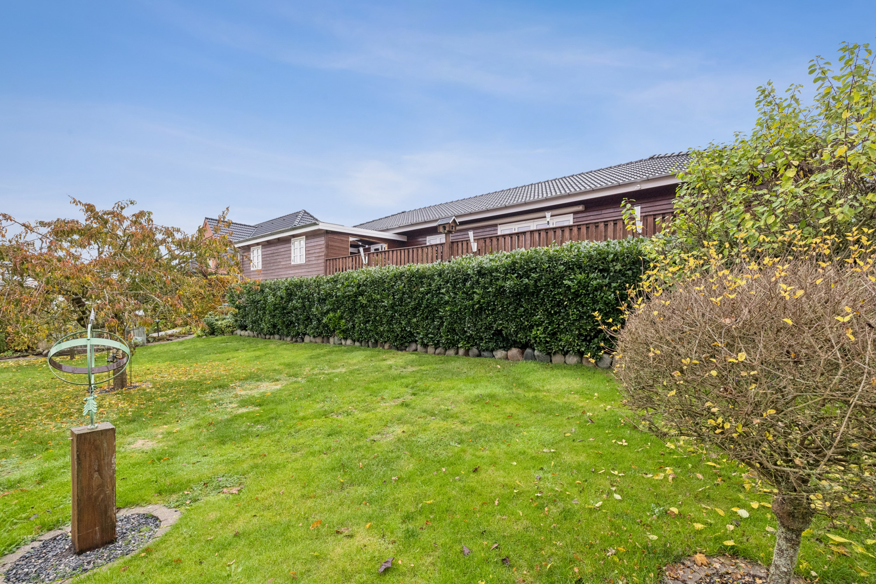 Fremhævet have billede i fuldskærmstilstand. Billede af Hjortebakken 8, Åstrup, 8500 Grenaa