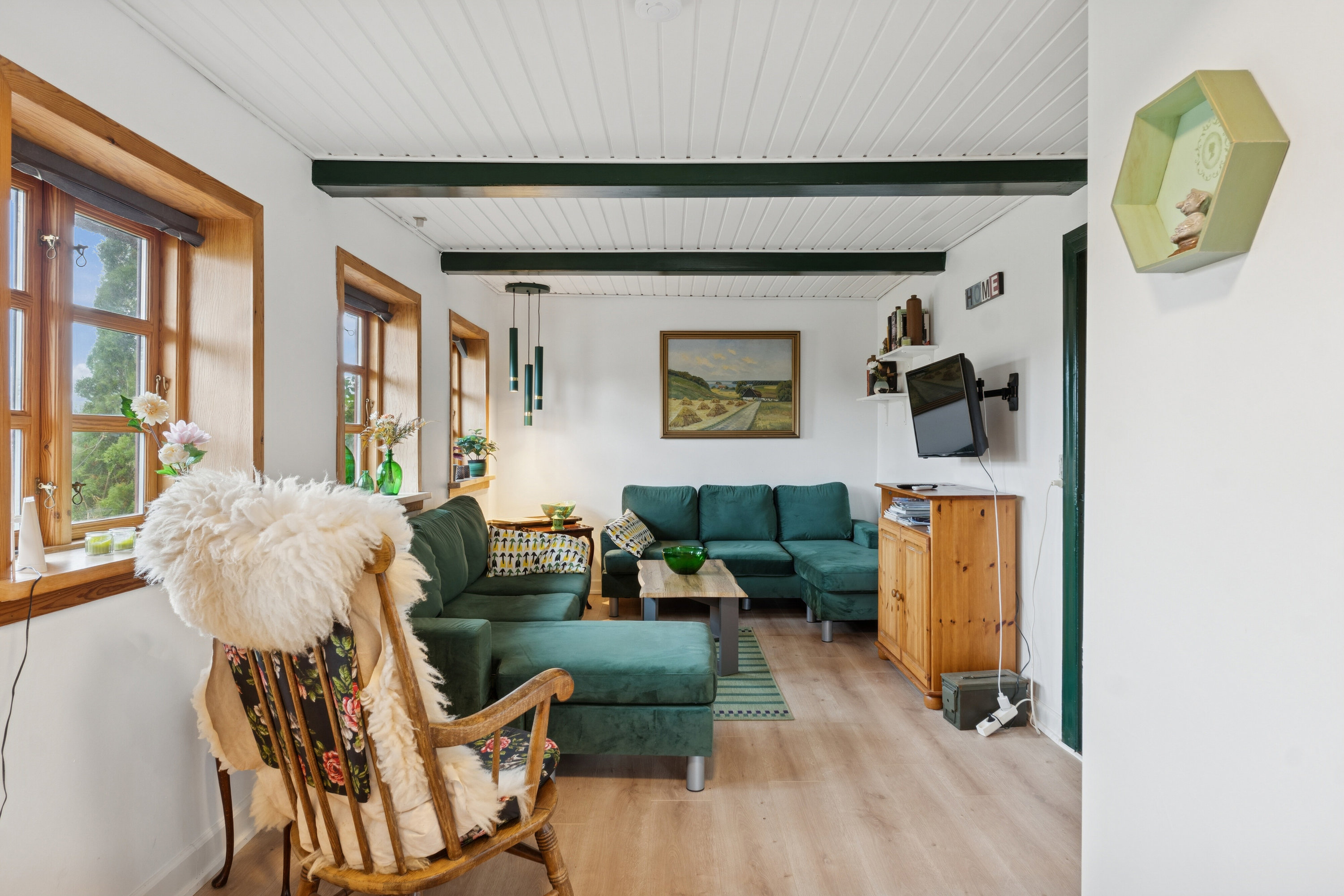 Fremhævet stue billede i fuldskærmstilstand. Billede af Pederstrupvej 10, Pederstrup, 5900 Rudkøbing