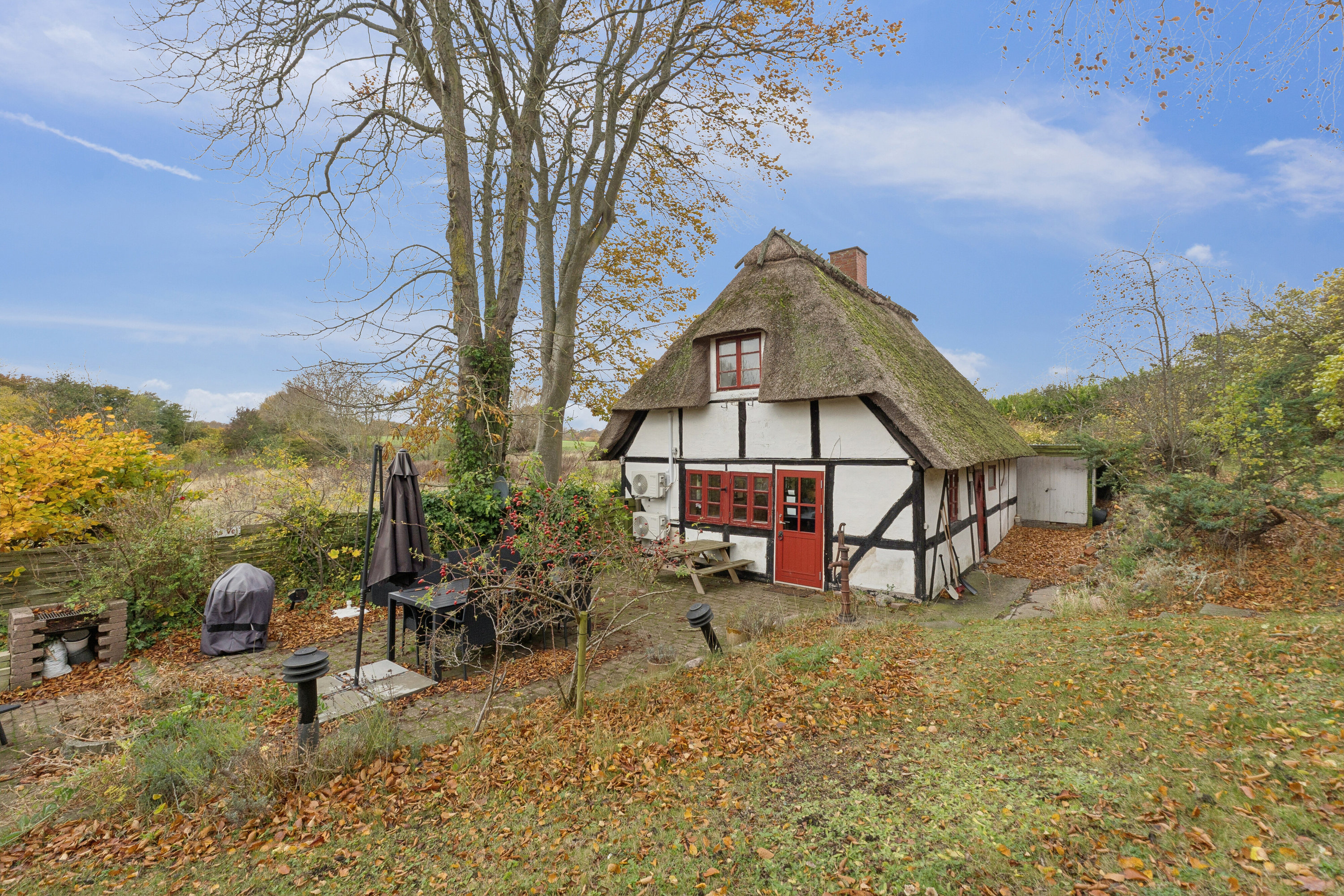 Fremhævet set fra haven billede i fuldskærmstilstand. Billede af Pederstrupvej 10, Pederstrup, 5900 Rudkøbing