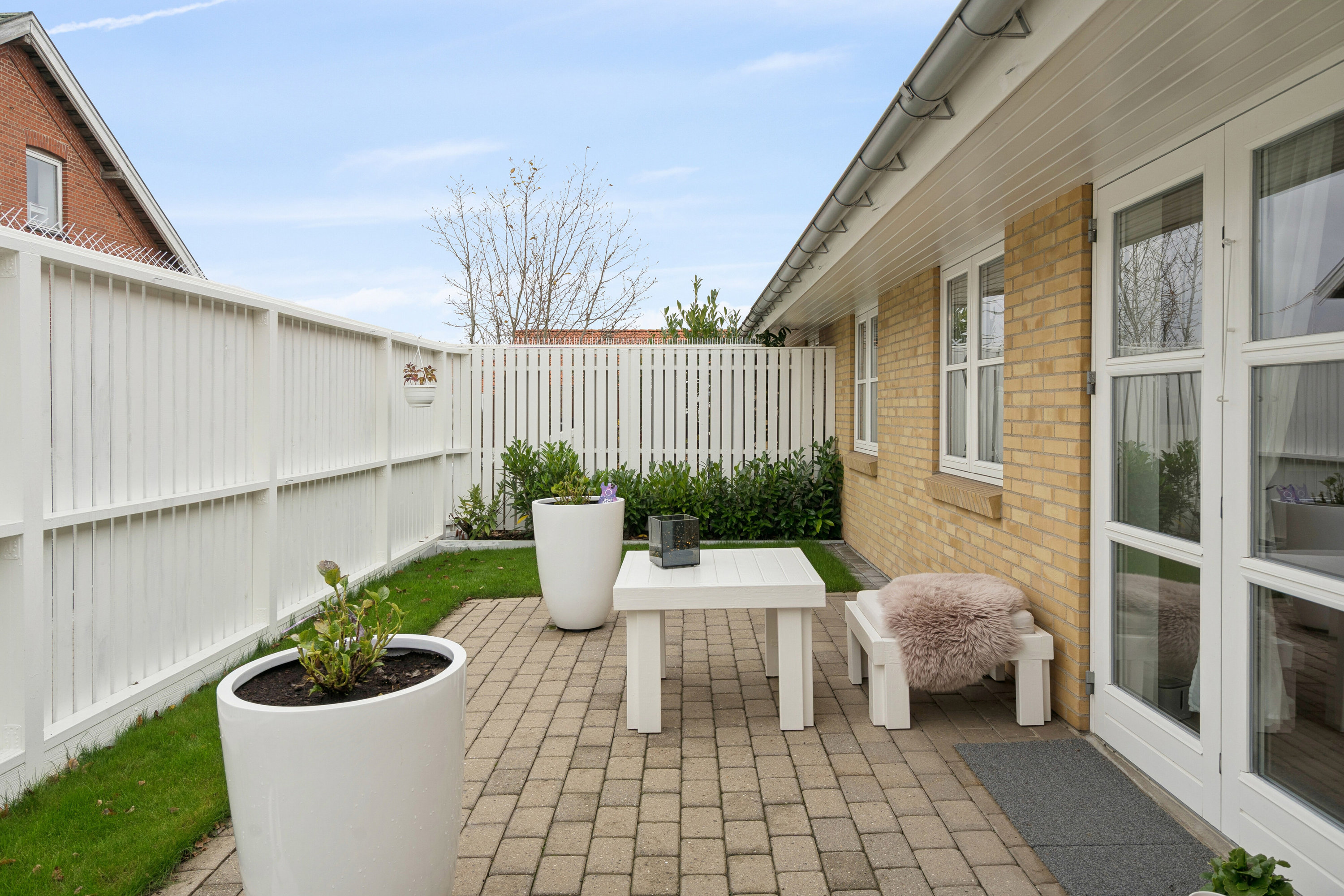 Fremhævet terrasse billede i fuldskærmstilstand. Billede af Nysøvænget 35, Terslev, 4690 Haslev