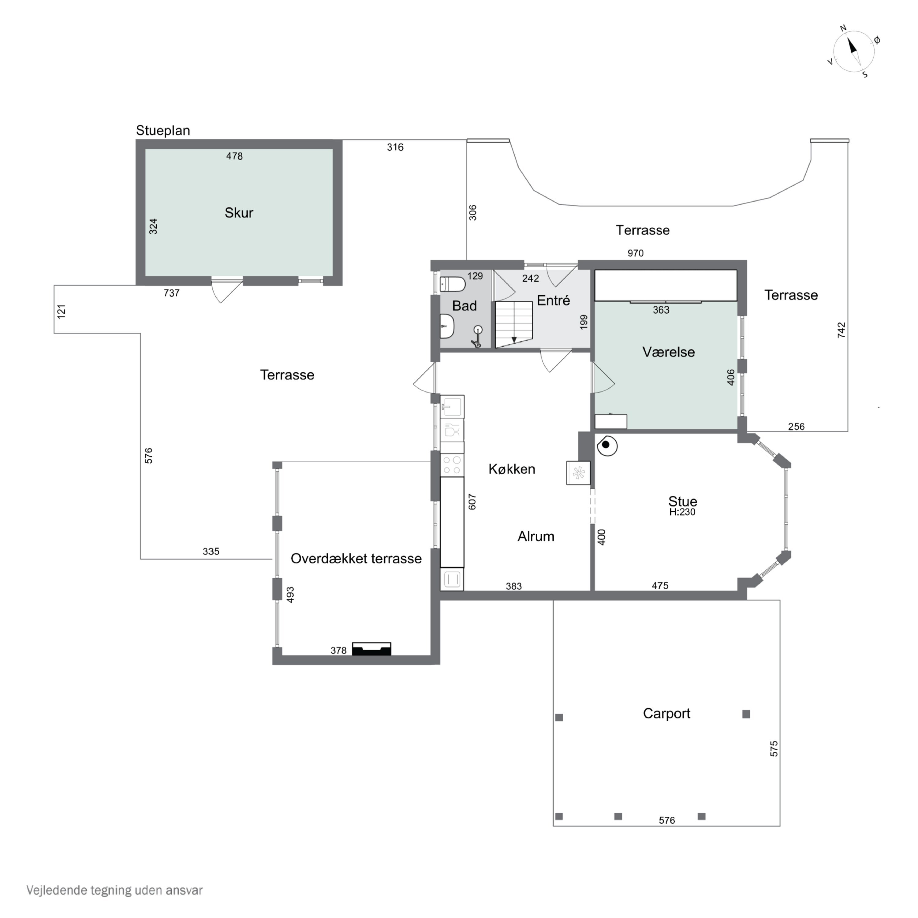 Plantegninger billede af Teglgårdsvej 1, 4654 Faxe Ladeplads