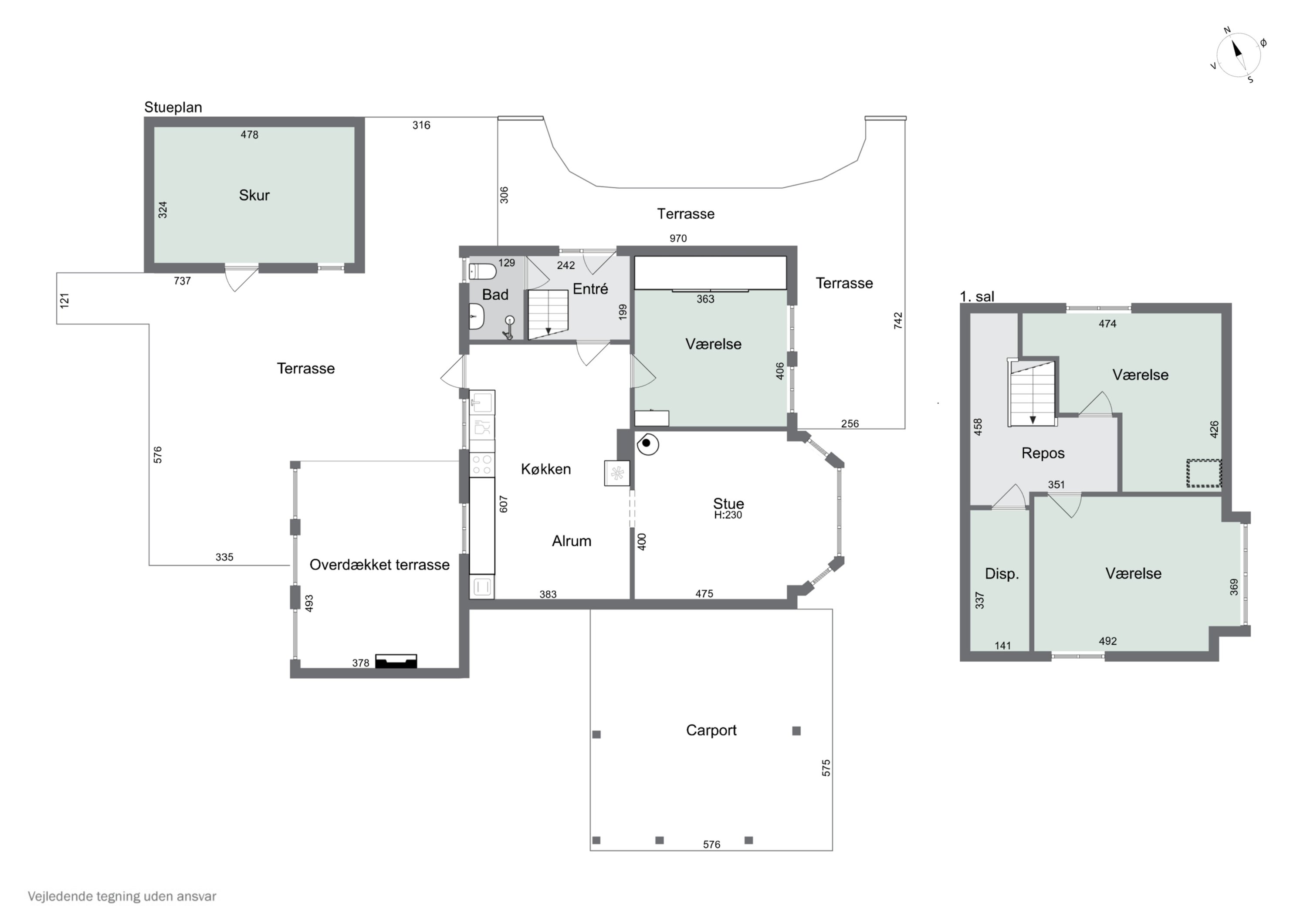 Plantegninger billede af Teglgårdsvej 1, 4654 Faxe Ladeplads
