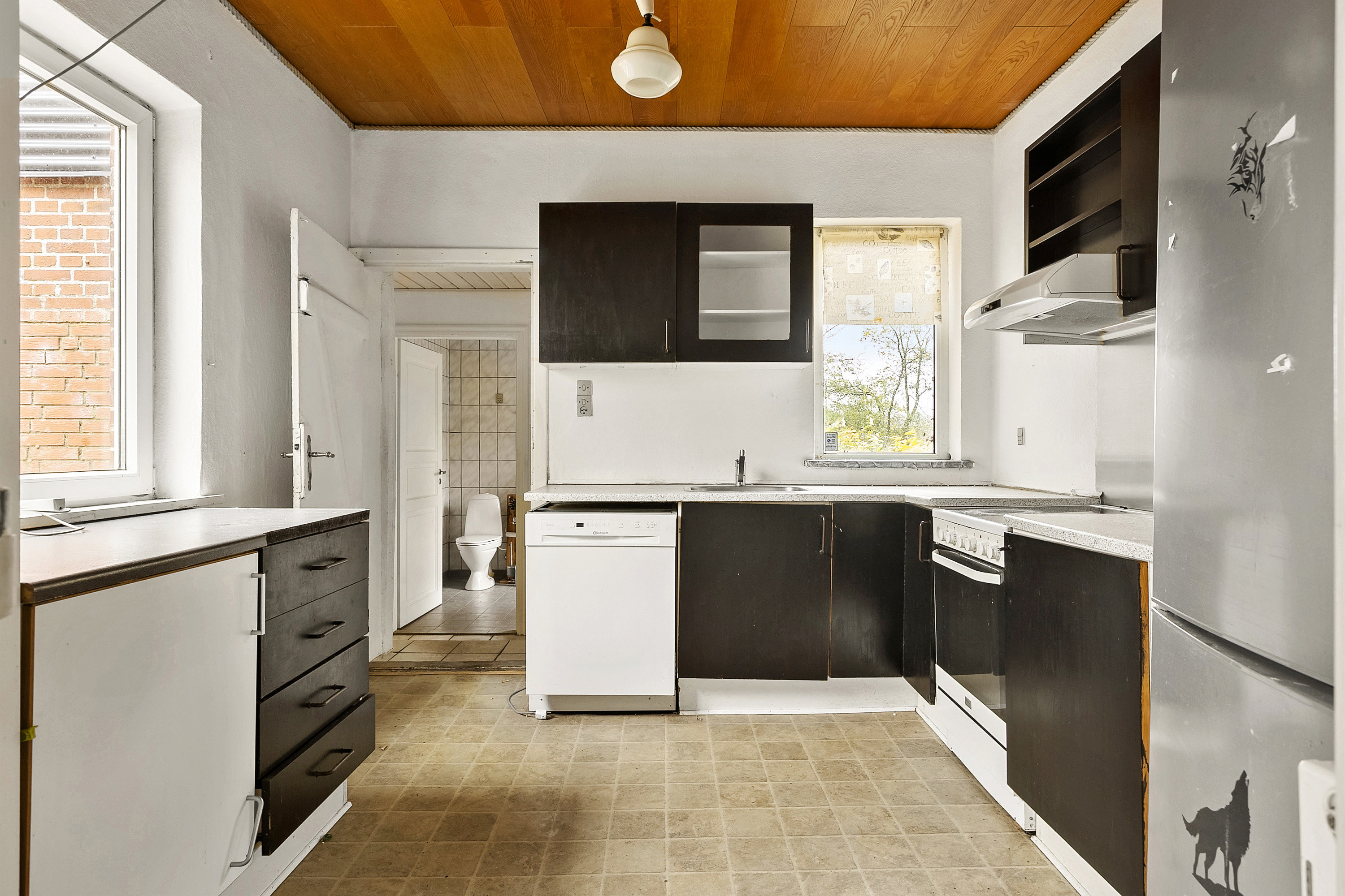 Fremhævet køkken billede i fuldskærmstilstand. Billede af Hellevad-Bovvej 11, 6392 Bolderslev