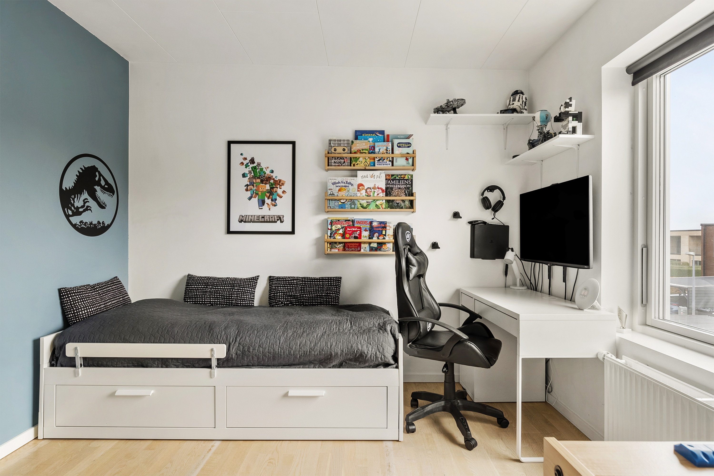 Fremhævet stue billede i fuldskærmstilstand. Billede af Østergårds Alle 33, 8362 Hørning