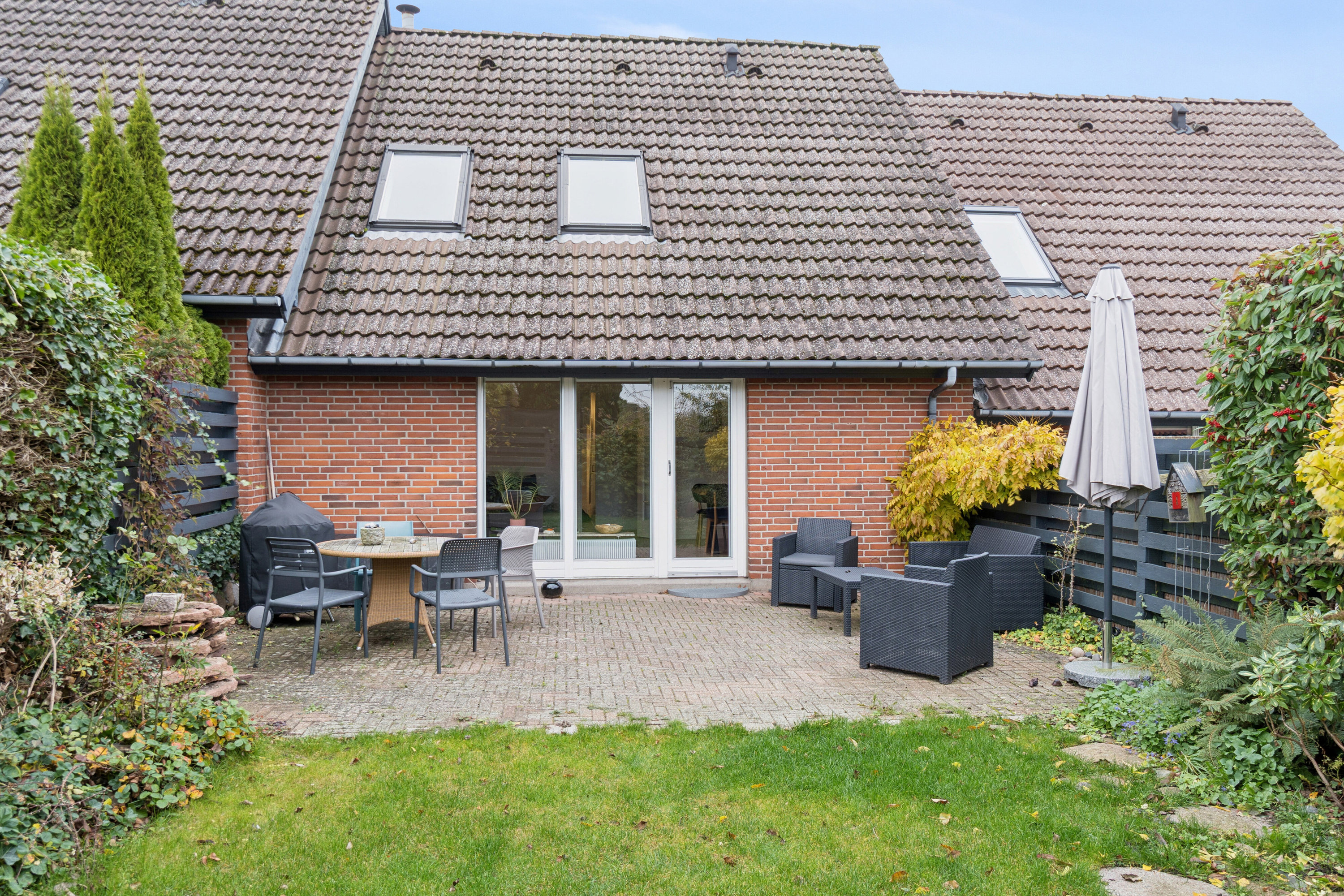 Fremhævet terrasse billede i fuldskærmstilstand. Billede af Lumbyesvej 12, 4200 Slagelse