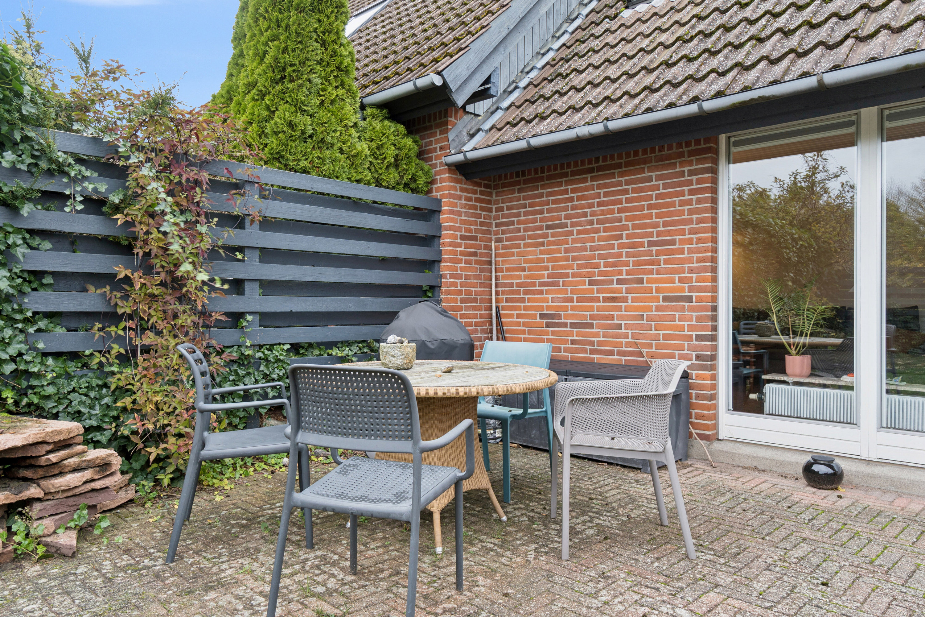 Fremhævet terrasse billede i fuldskærmstilstand. Billede af Lumbyesvej 12, 4200 Slagelse