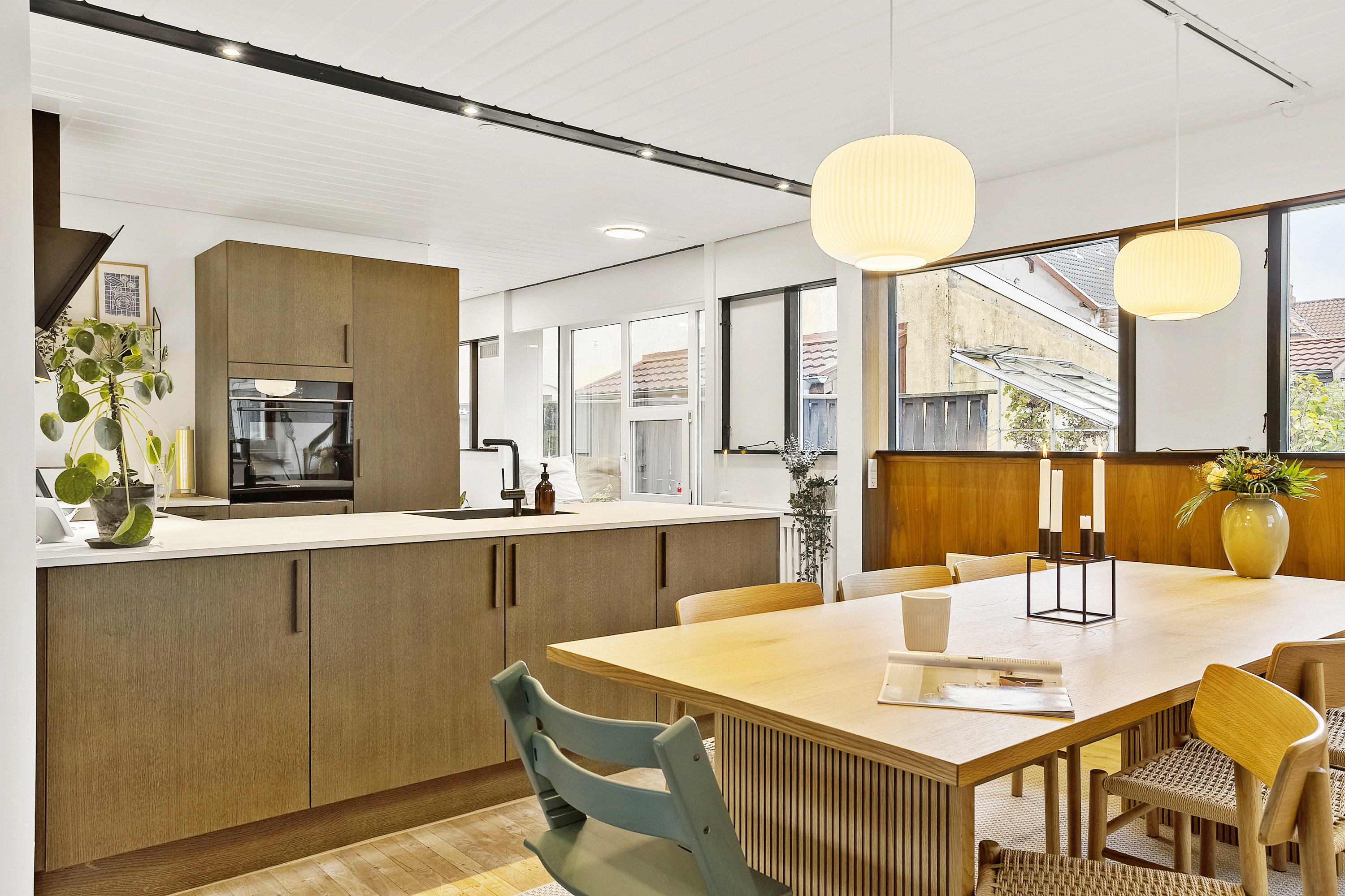 Fremhævet spisestue billede i fuldskærmstilstand. Billede af Aastrupvej 102, 6100 Haderslev