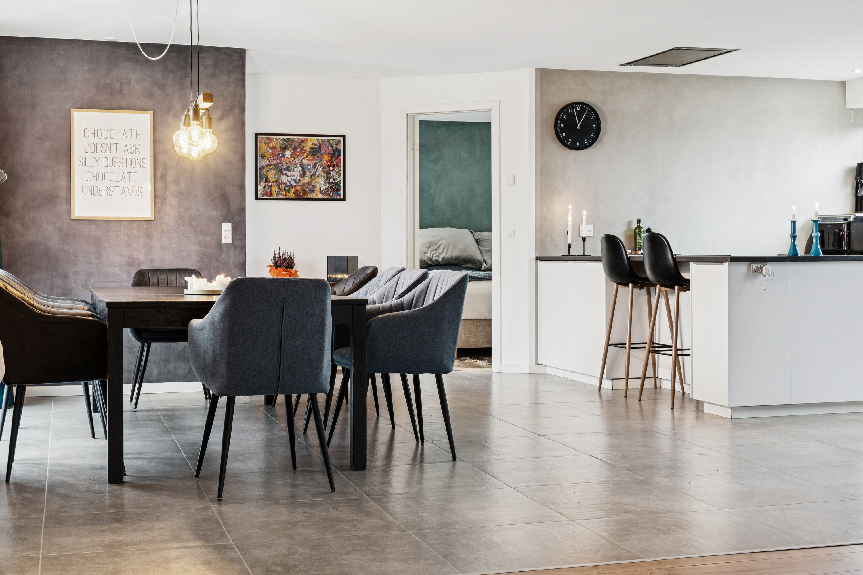 Fremhævet spisestue billede i fuldskærmstilstand. Billede af Birkevej 4, Tuse, 4300 Holbæk