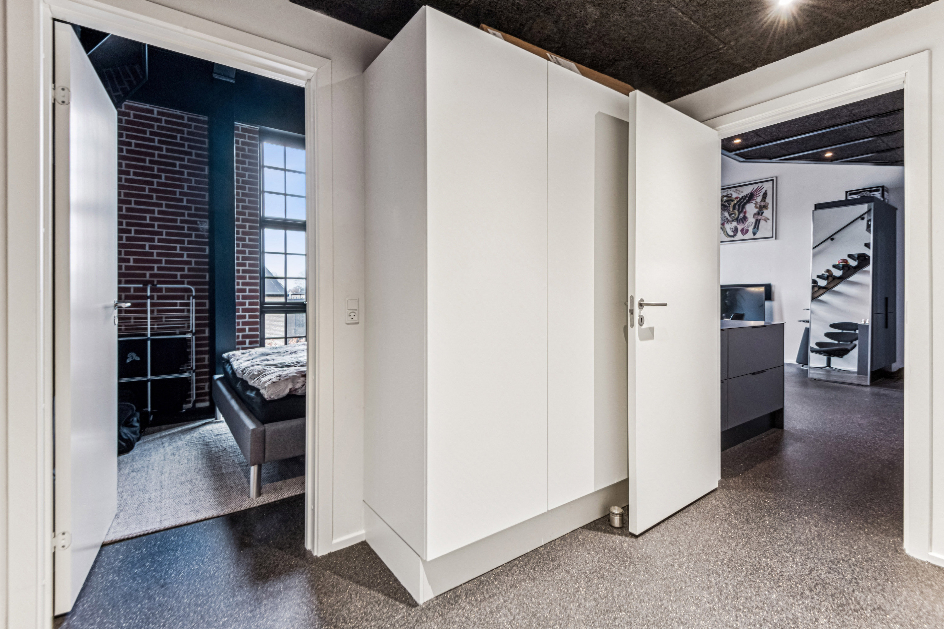 Fremhævet gang billede i fuldskærmstilstand. Billede af Døsebækparken 74, 1. th., 9230 Svenstrup J