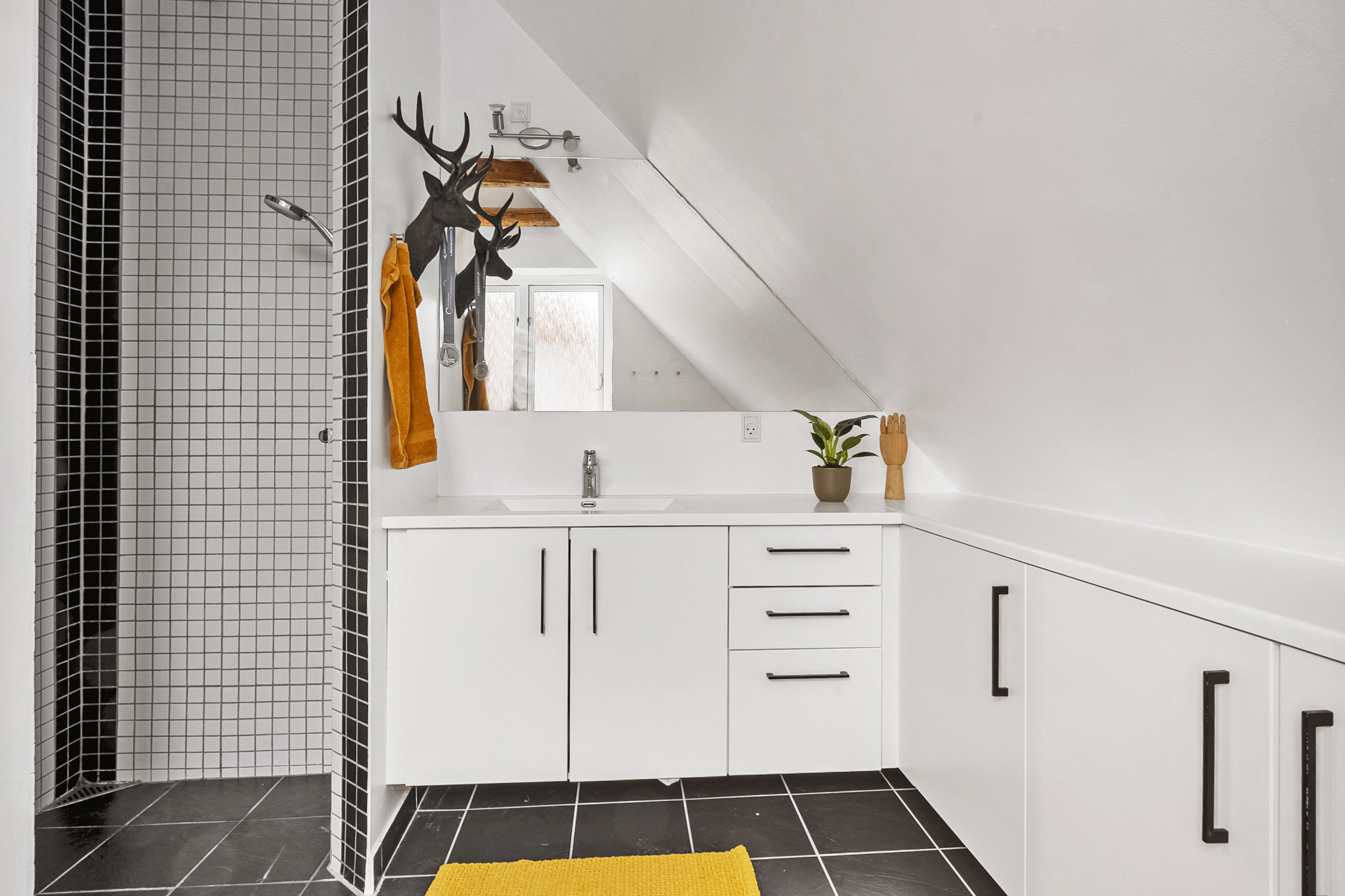 Fremhævet badeværelse billede i fuldskærmstilstand. Billede af Frydsvej 53, 8700 Horsens