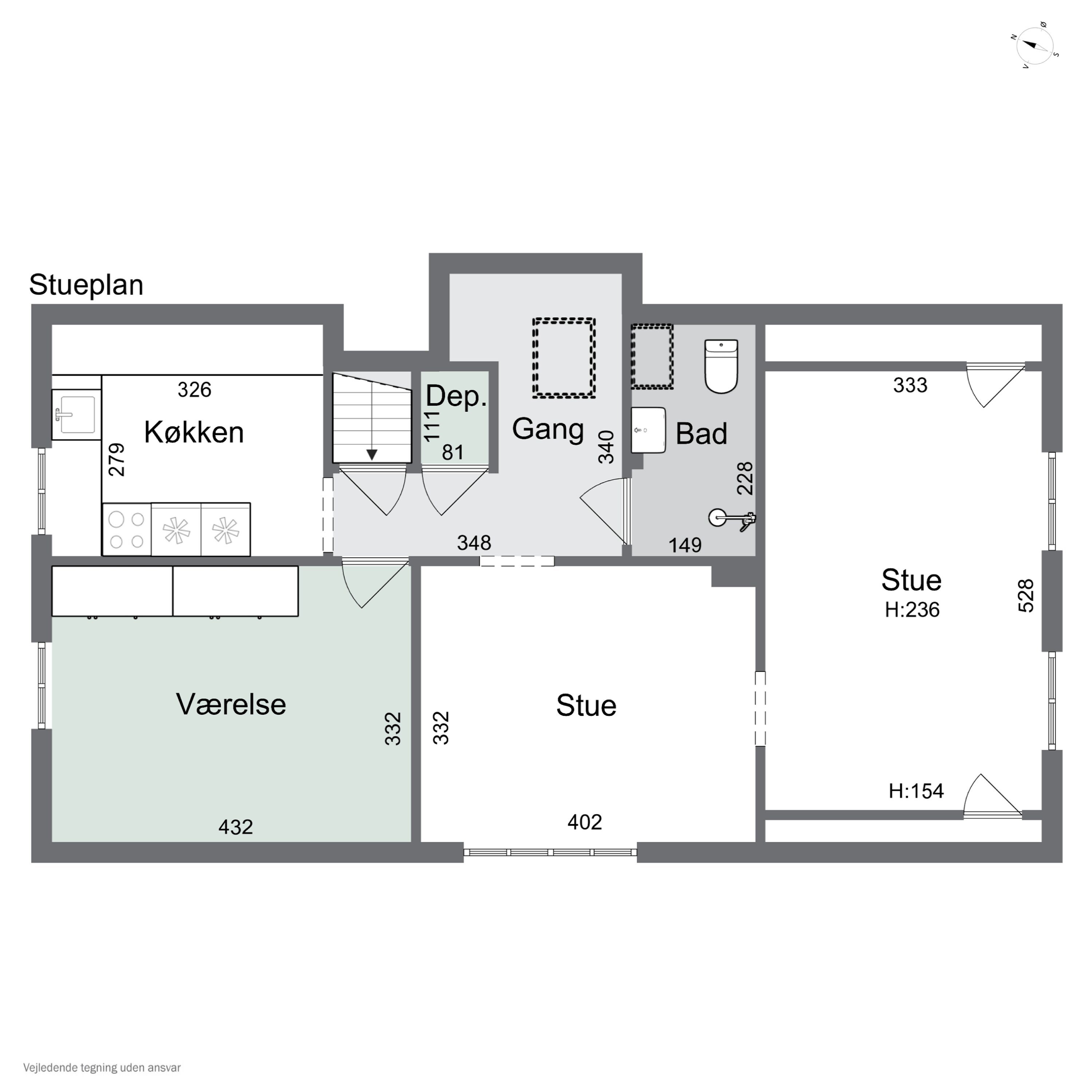 Plantegninger billede af Ørumvej 35, 1., 2650 Hvidovre