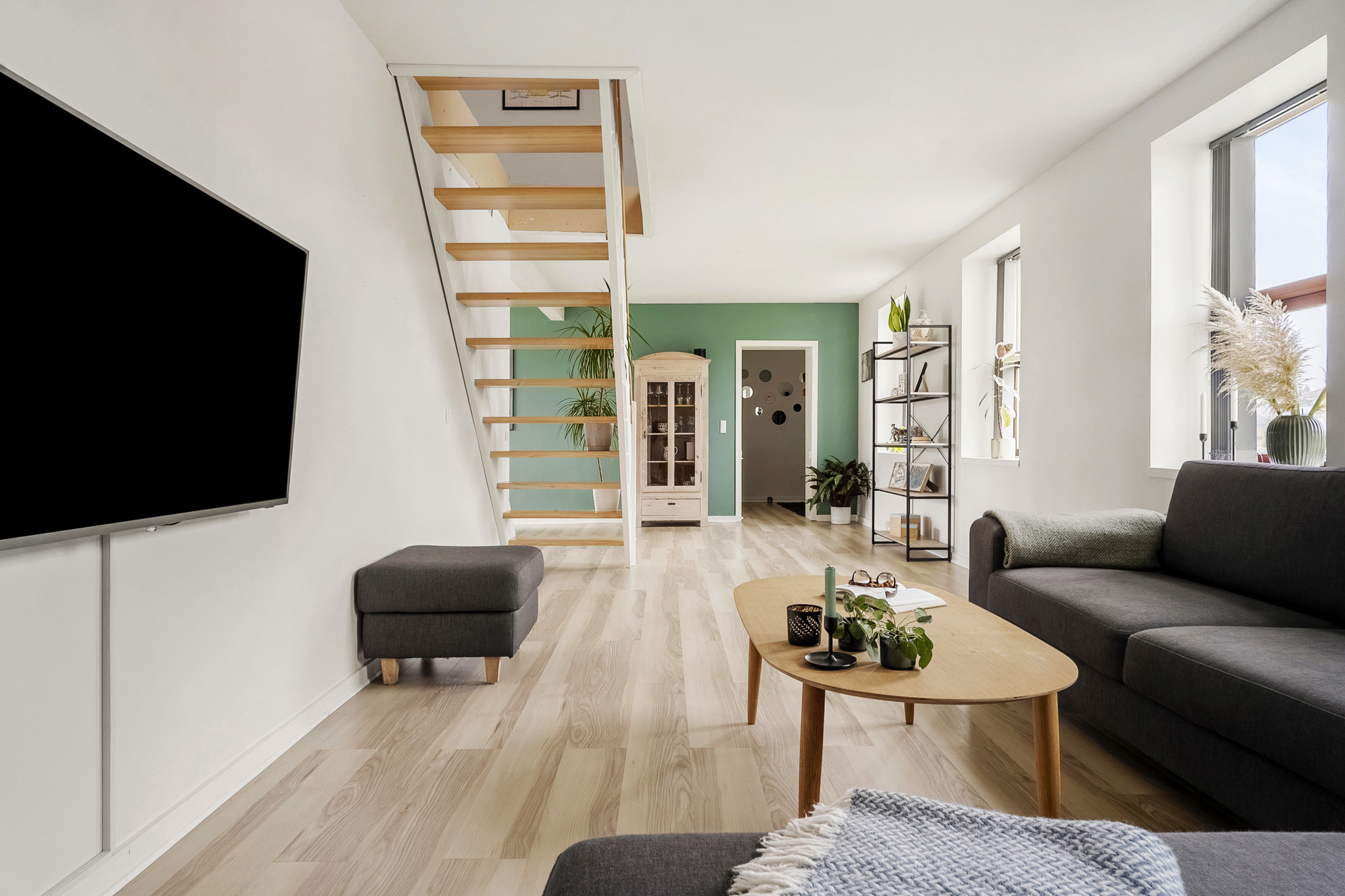 Fremhævet stue billede i fuldskærmstilstand. Billede af Søndrevej 23, 8700 Horsens