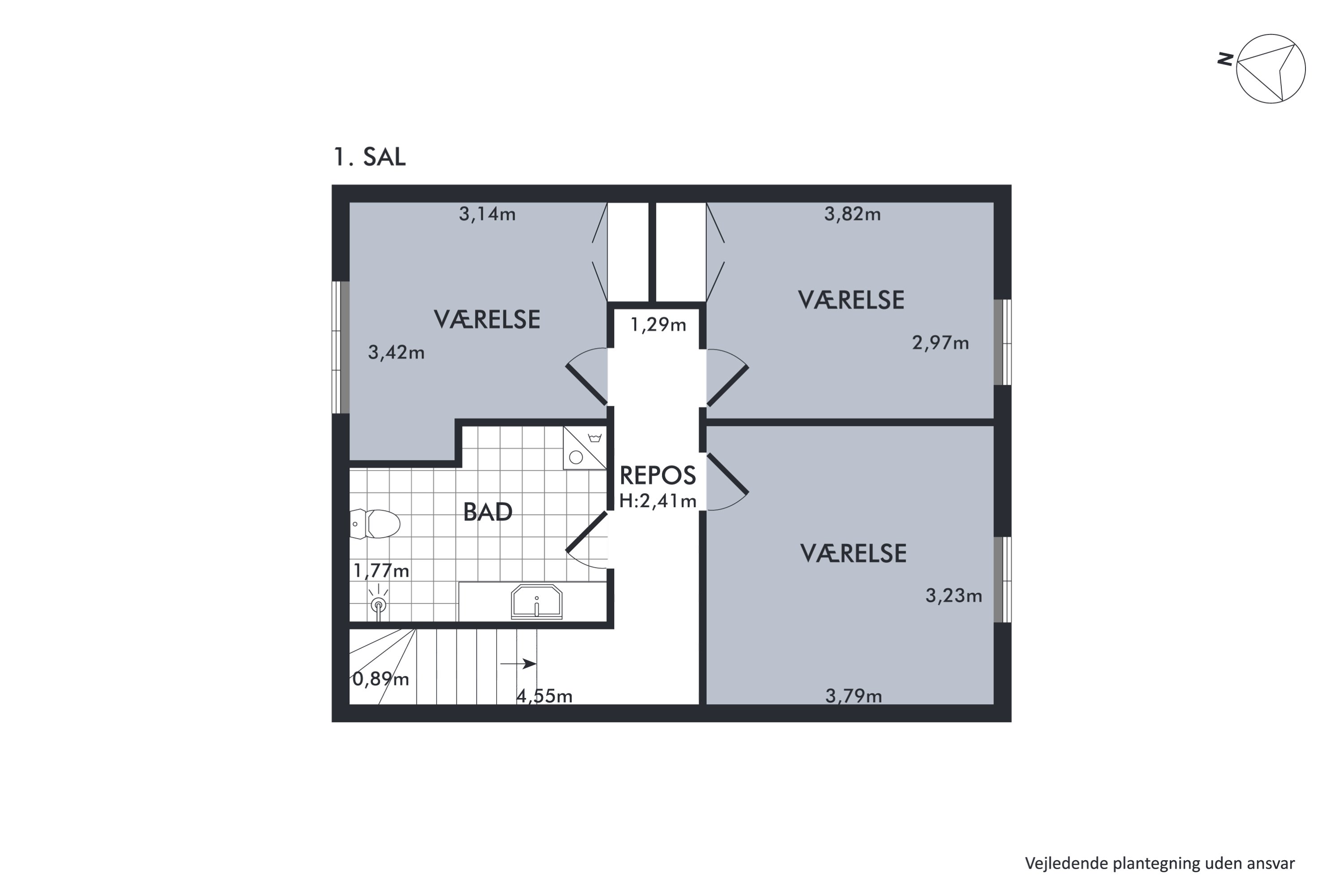 Plantegninger billede af Valmuebakken 6, 2625 Vallensbæk