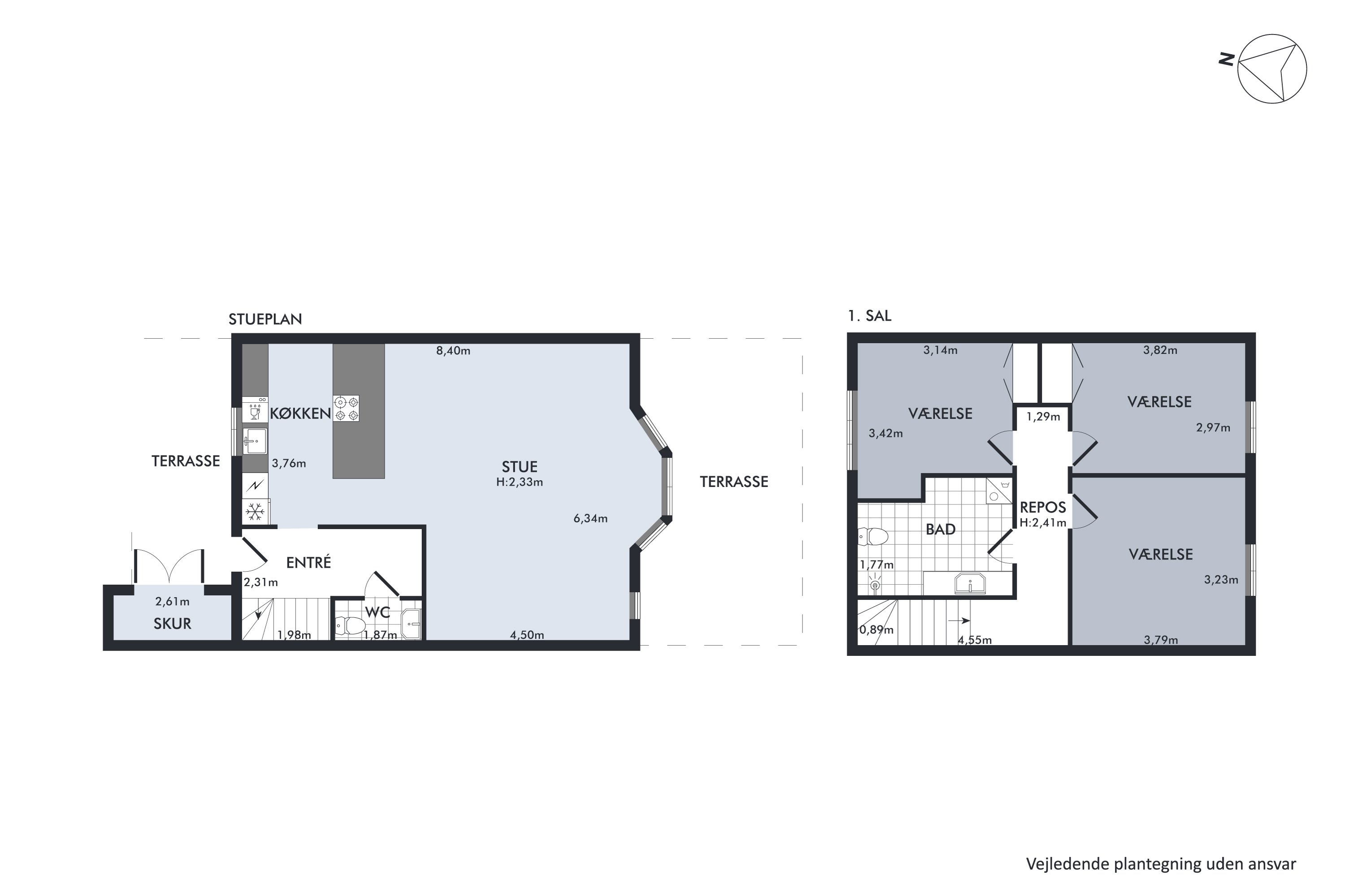 Plantegninger billede af Valmuebakken 6, 2625 Vallensbæk