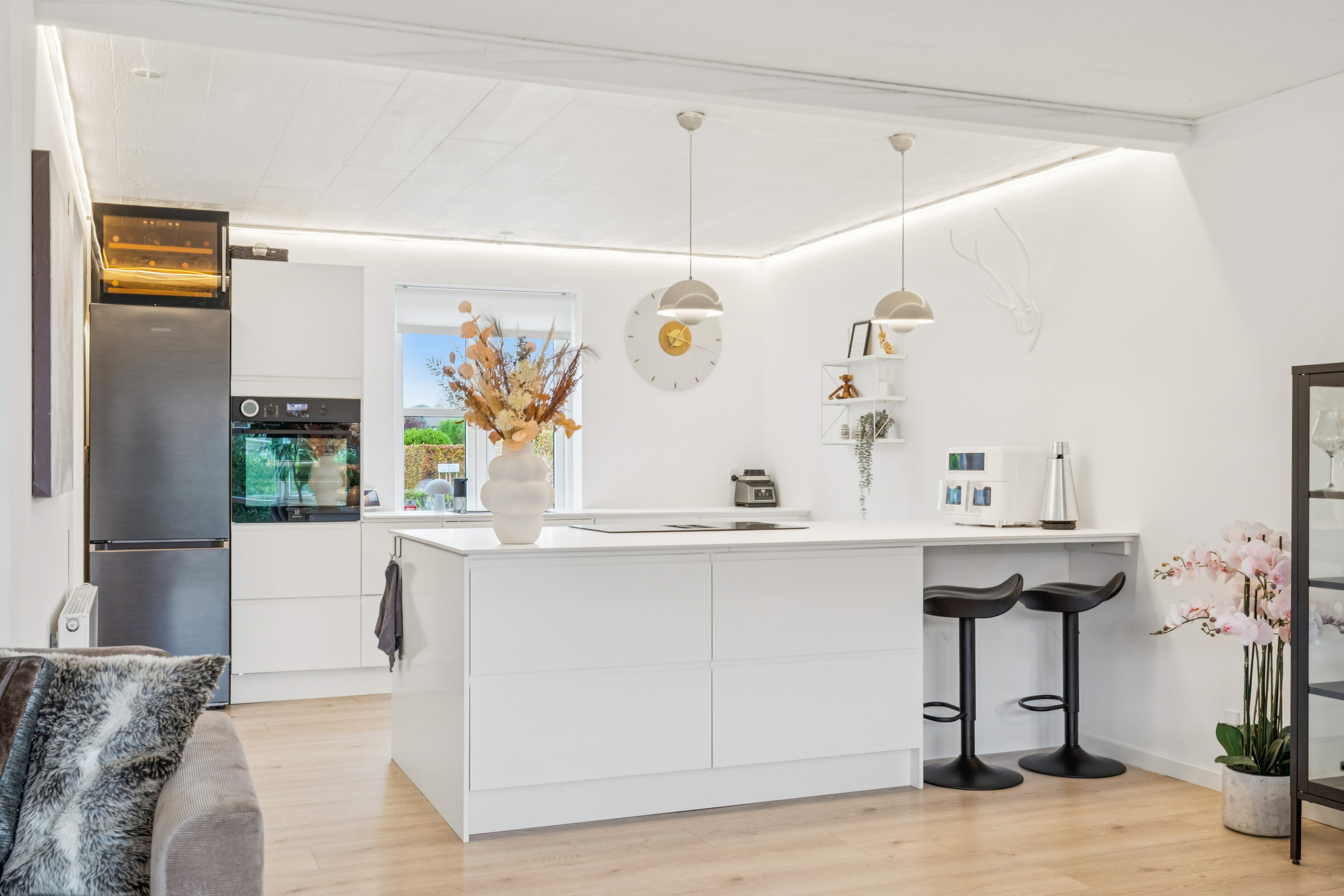 Fremhævet køkken billede i fuldskærmstilstand. Billede af Valmuebakken 6, 2625 Vallensbæk