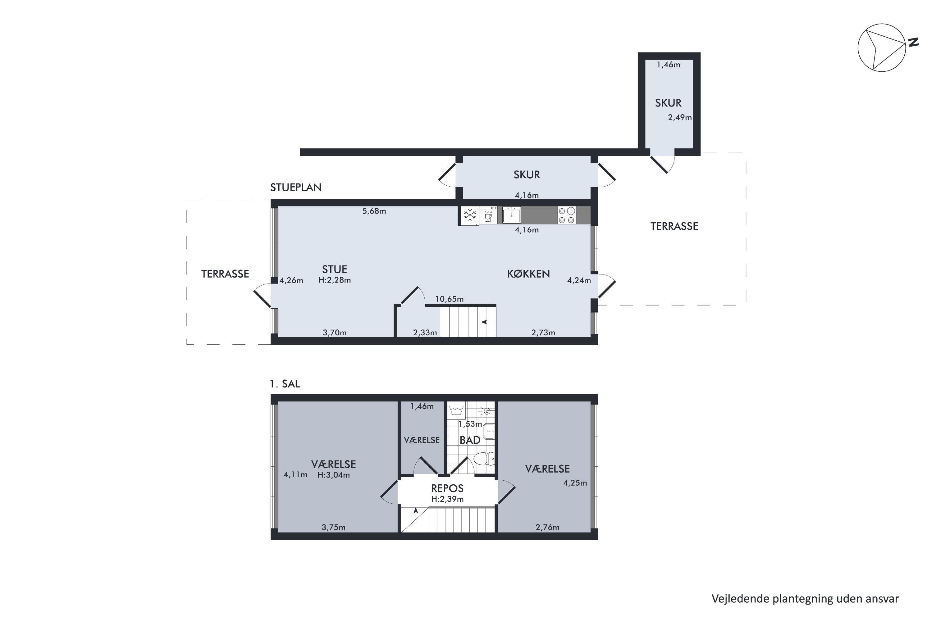 Plantegninger billede af Egevangshusene 207, 2630 Taastrup