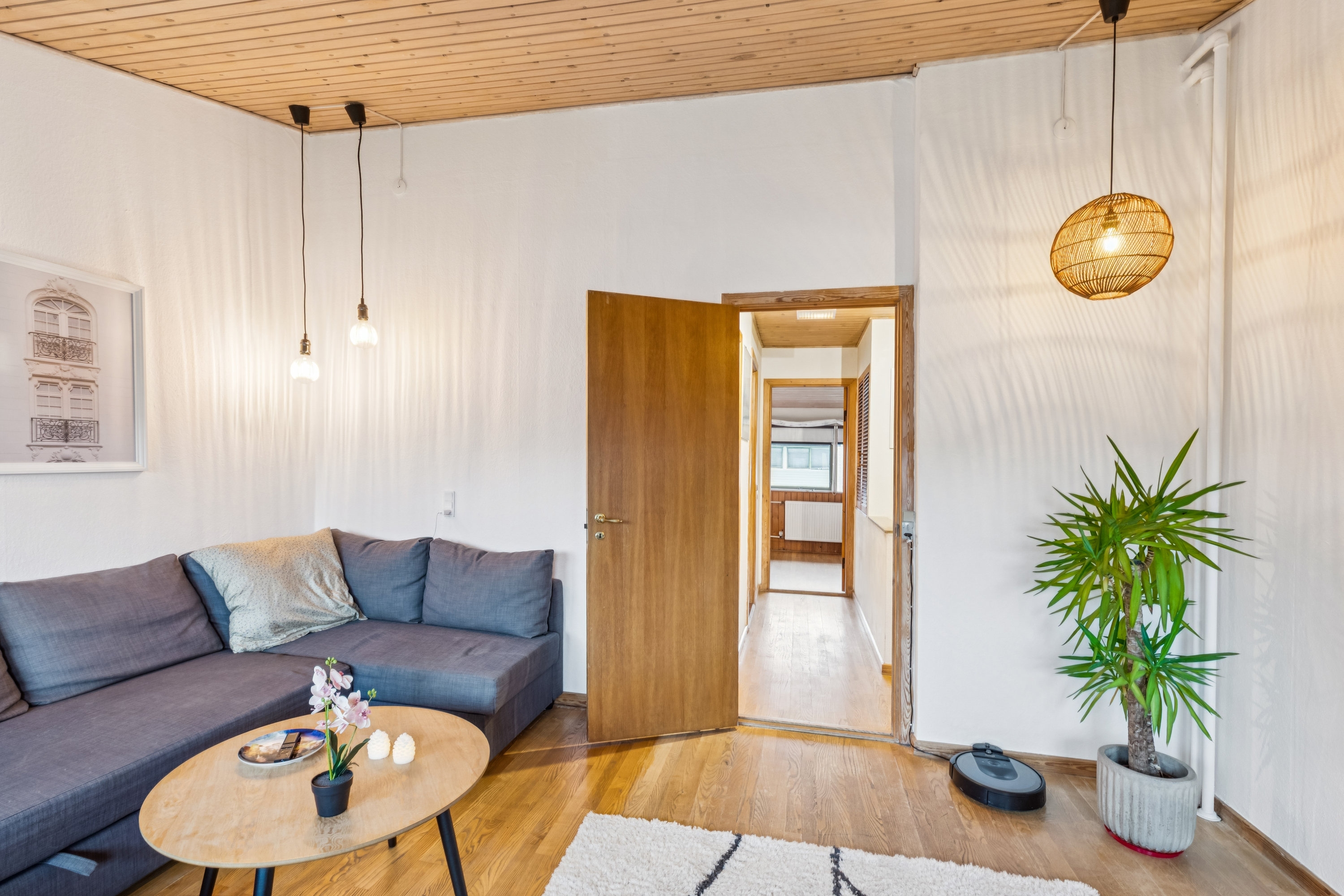 Fremhævet stue billede i fuldskærmstilstand. Billede af Egevangshusene 207, 2630 Taastrup