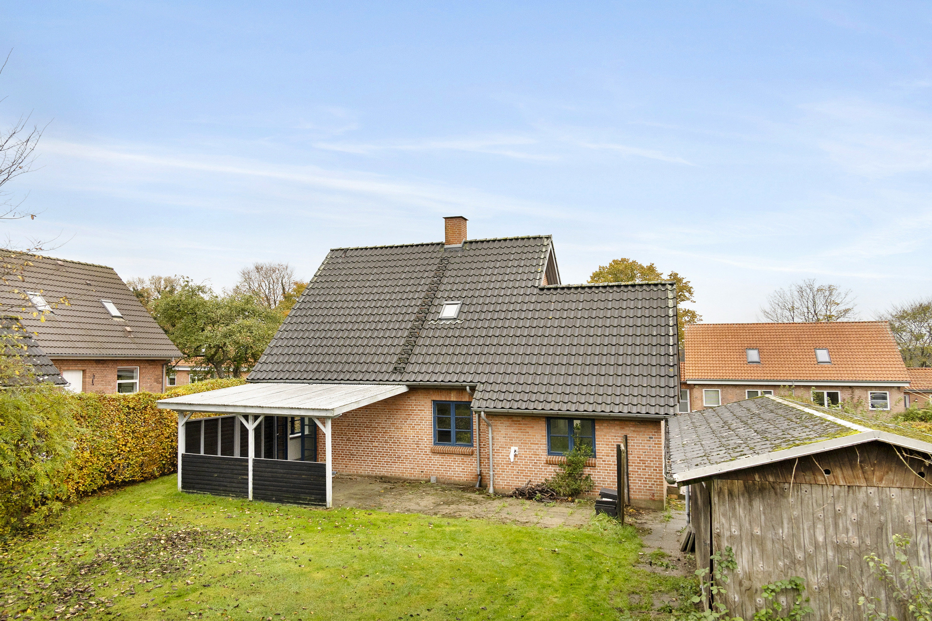 Miniaturebillede 1: ejendommen. Billede af Rødding Søndervang 1, 6630 Rødding