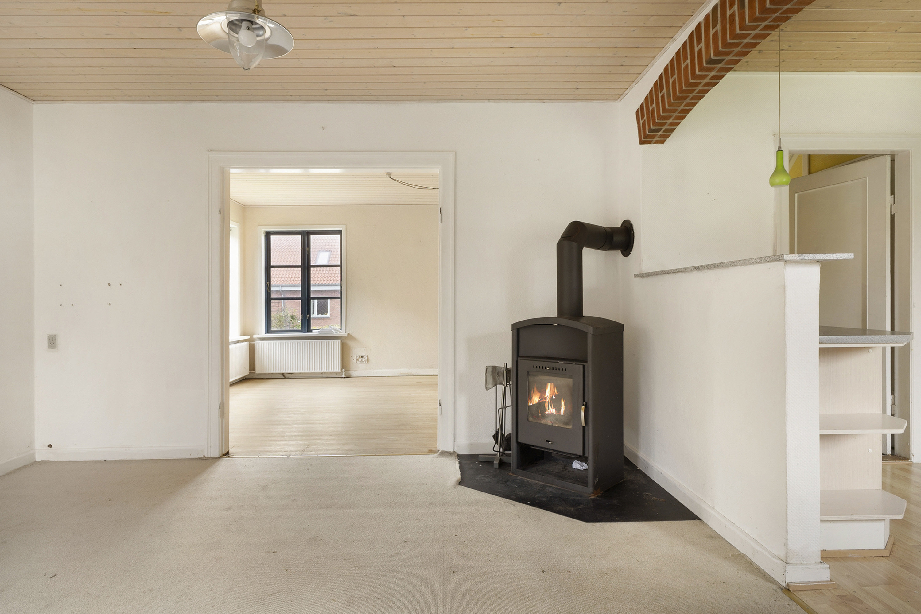 Fremhævet stue billede i fuldskærmstilstand. Billede af Rødding Søndervang 1, 6630 Rødding