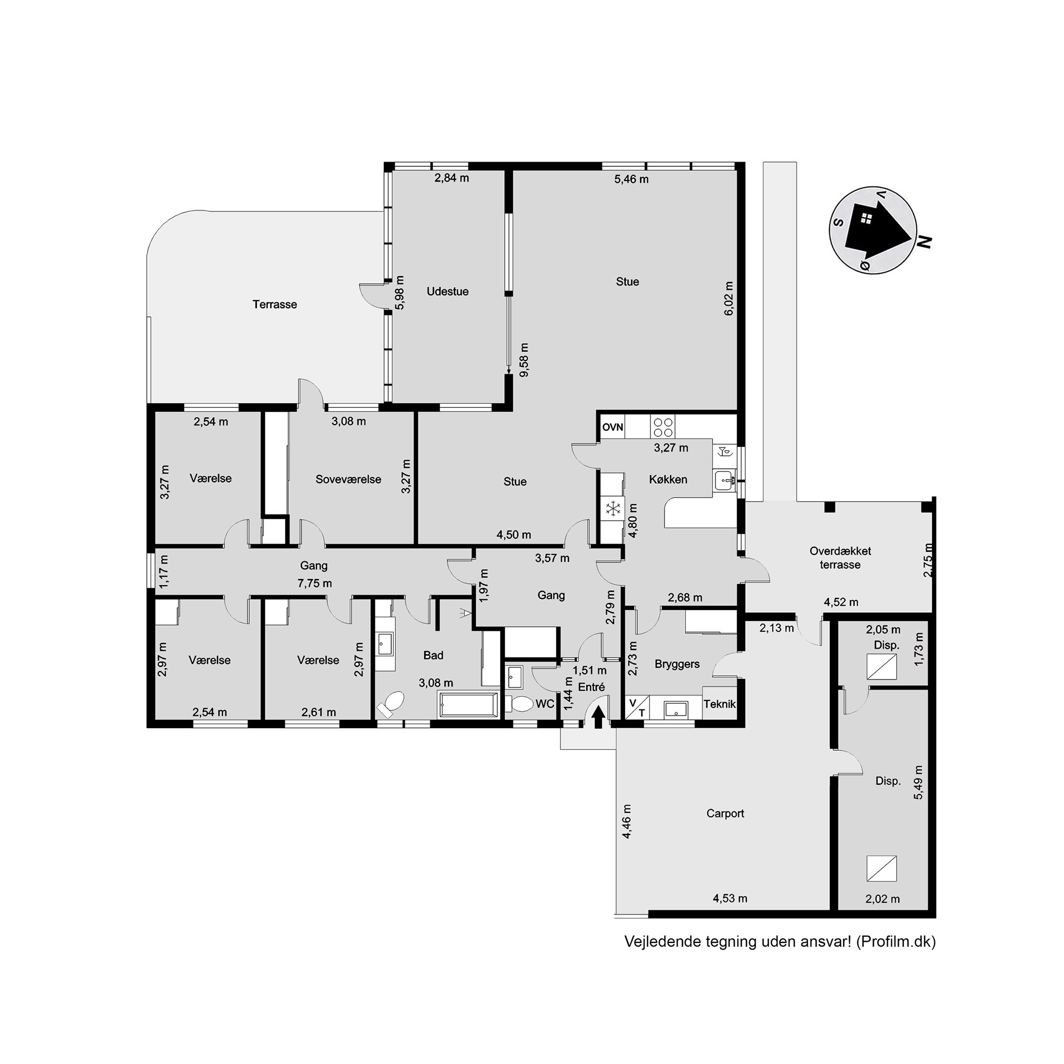 Plantegninger billede af Umanakvej 23, Søndermarken, 7100 Vejle