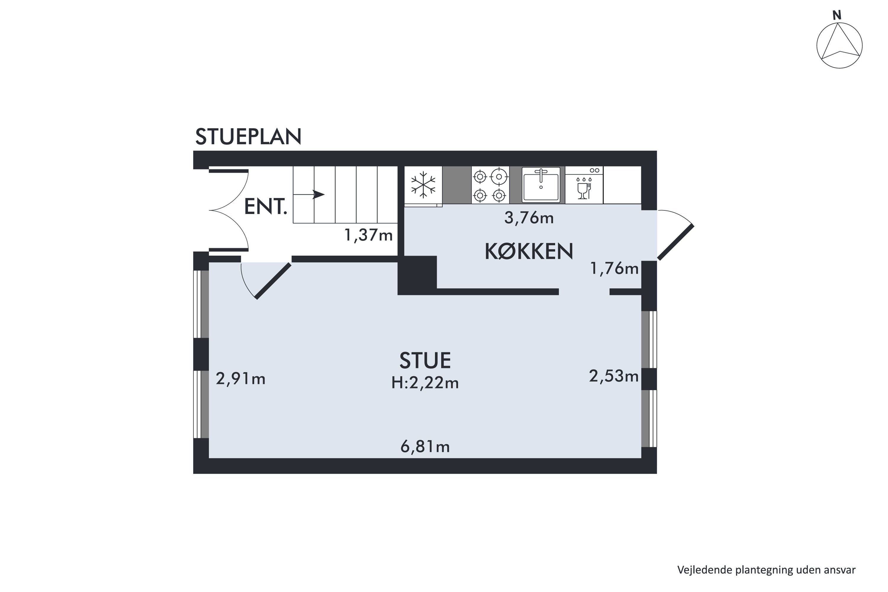 Plantegninger billede af Bispegade 13, 6760 Ribe