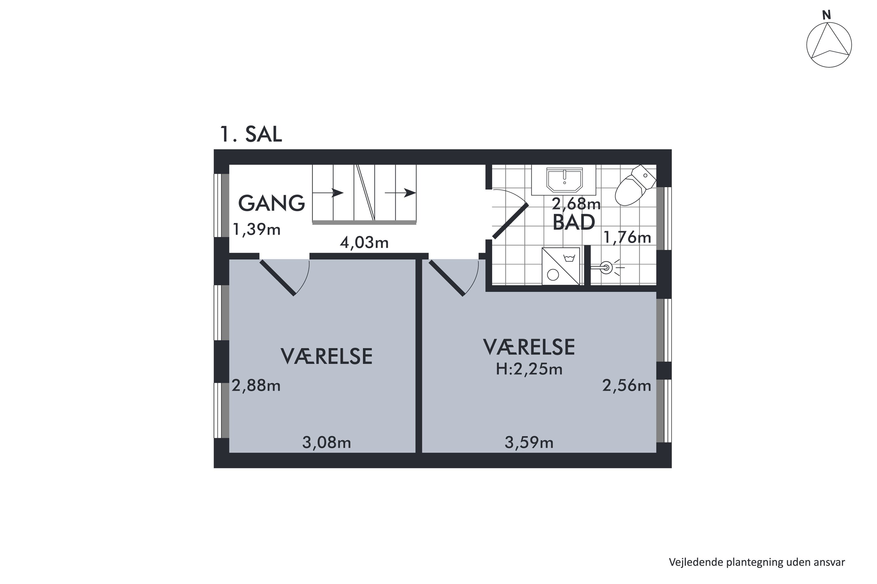 Plantegninger billede af Bispegade 13, 6760 Ribe