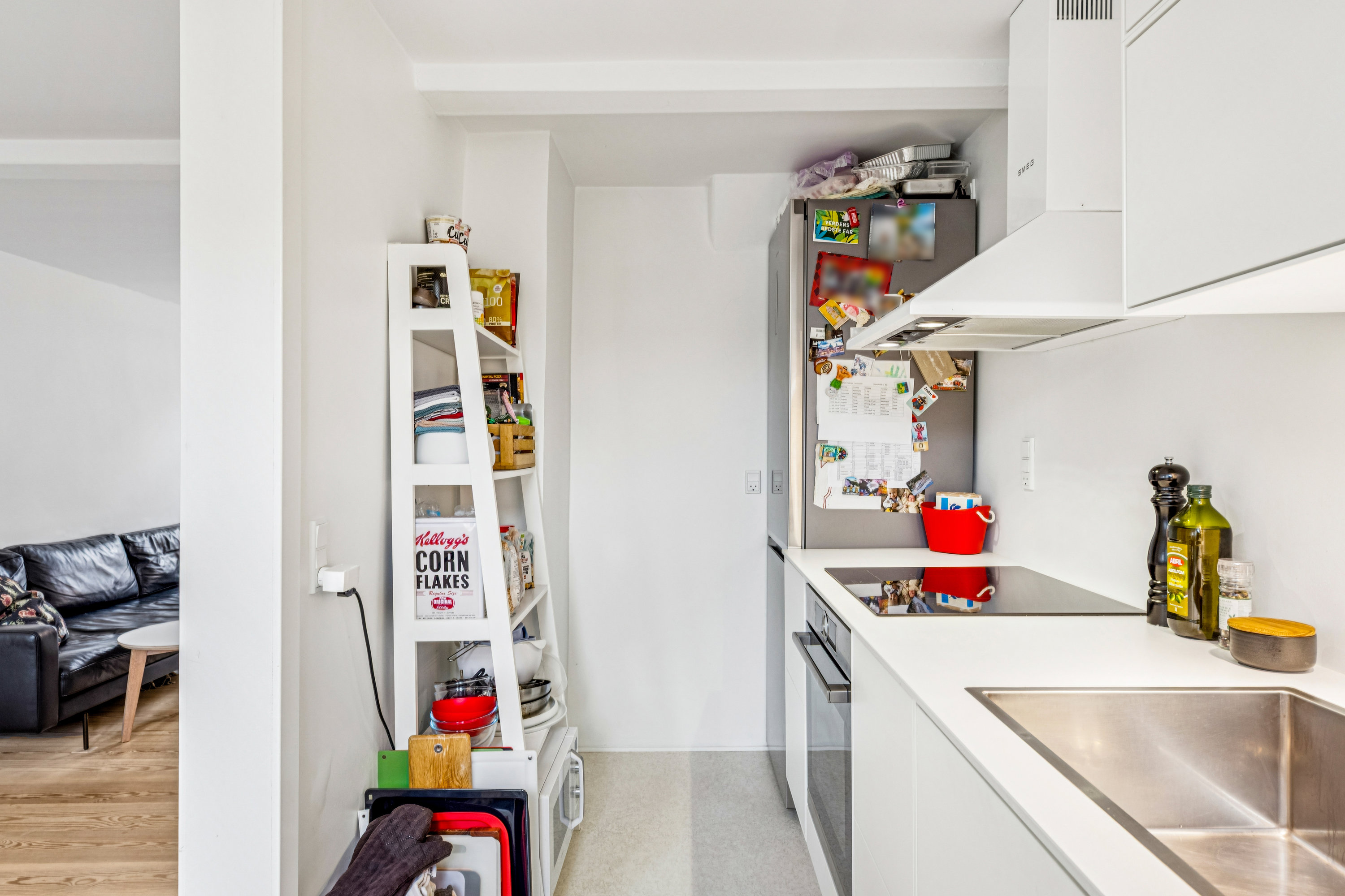 Fremhævet køkken billede i fuldskærmstilstand. Billede af Bispegade 13, 6760 Ribe