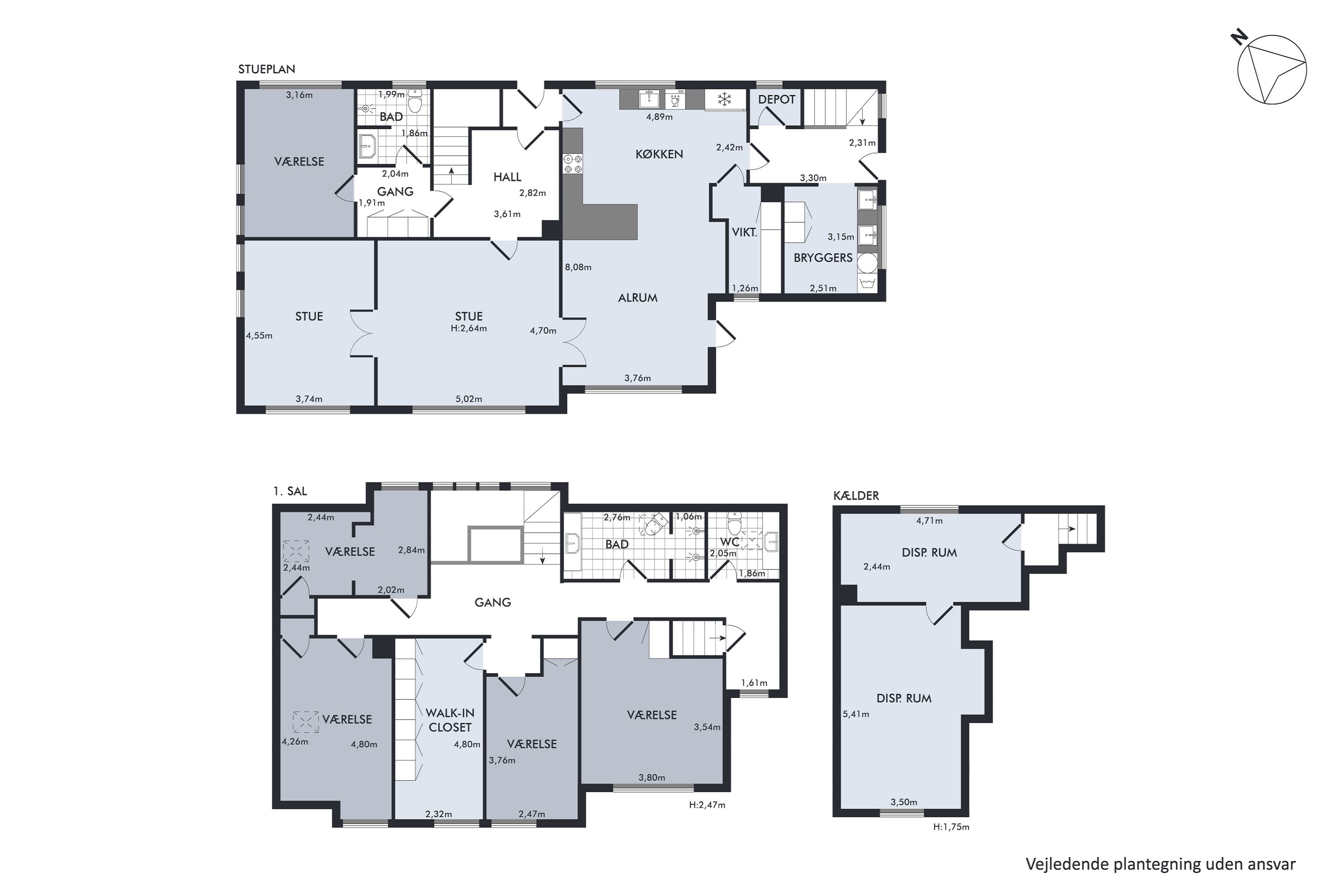 Plantegninger billede af Tangevej 2, 6760 Ribe
