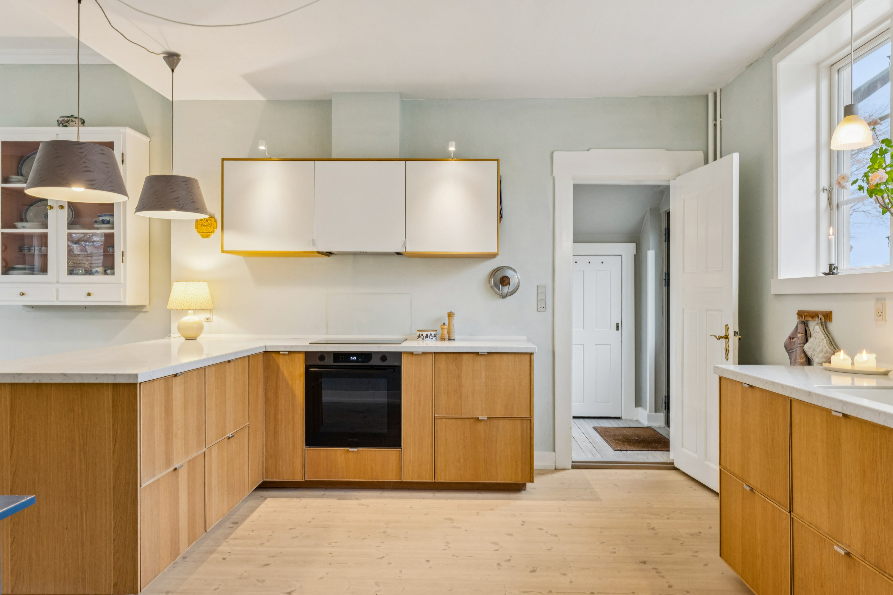 Fremhævet køkken billede i fuldskærmstilstand. Billede af Tangevej 2, 6760 Ribe