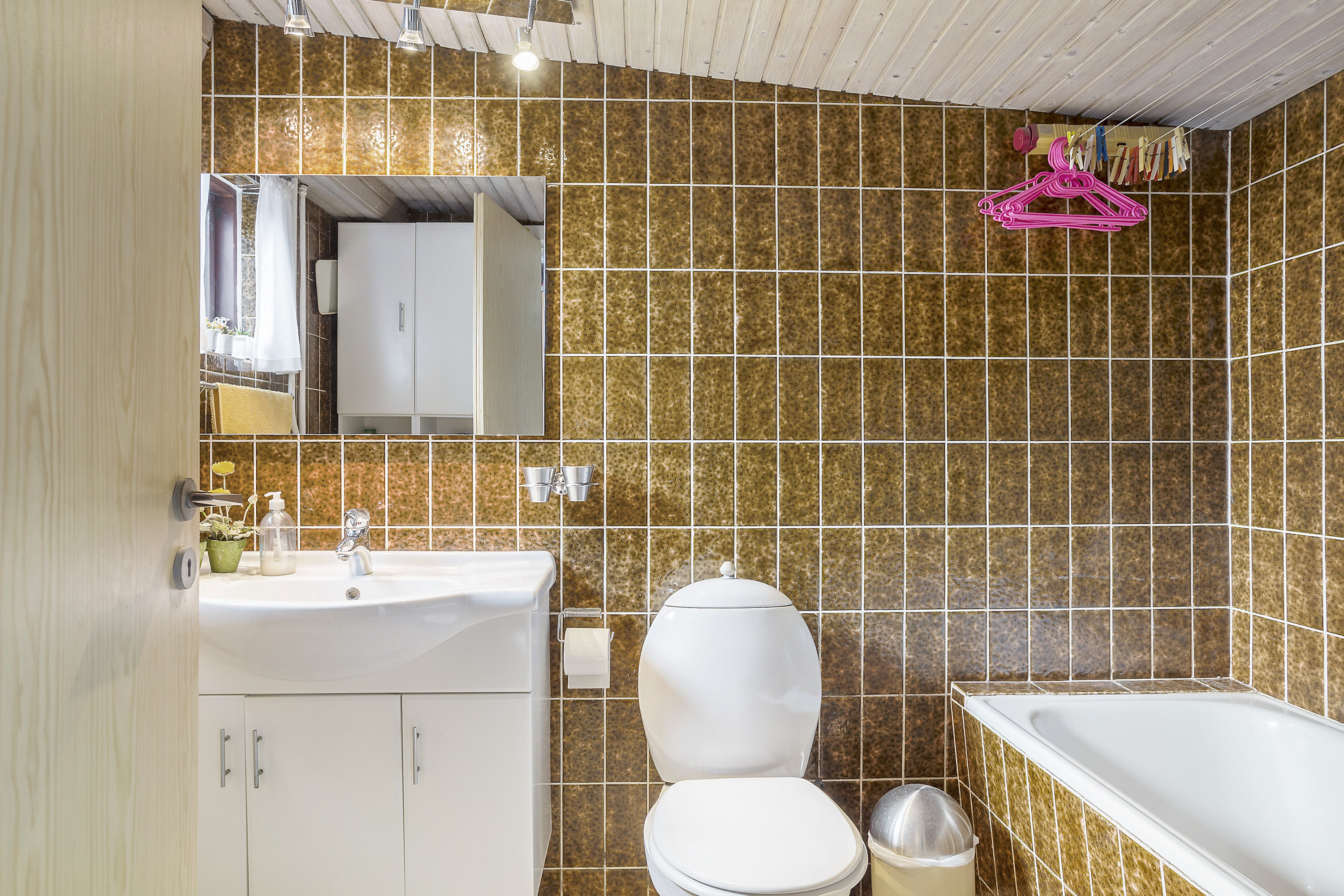 Fremhævet badeværelse billede i fuldskærmstilstand. Billede af Nørrebro 200, Vodstrup, 7900 Nykøbing M