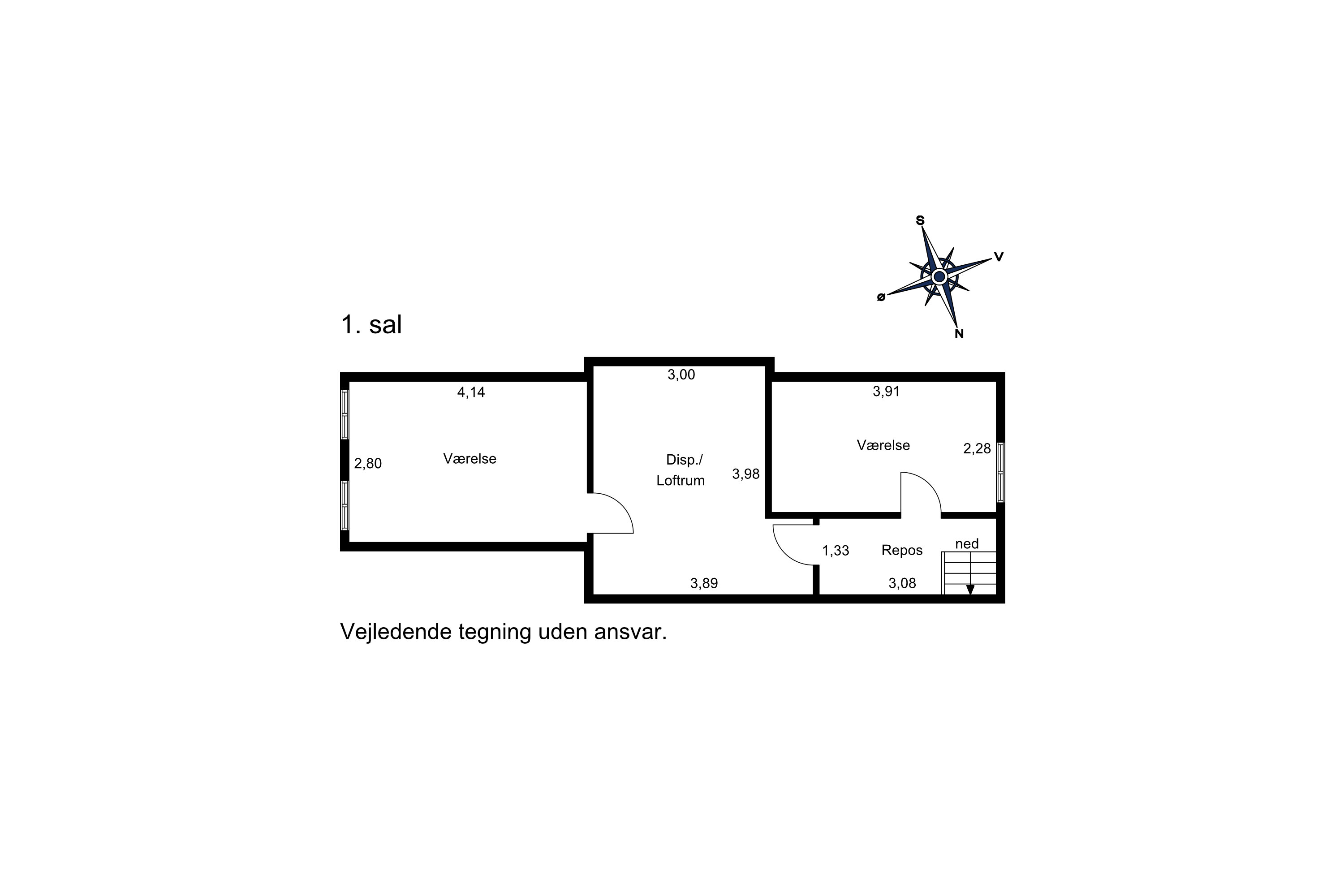 Plantegninger billede af Nørrebro 200, Vodstrup, 7900 Nykøbing M