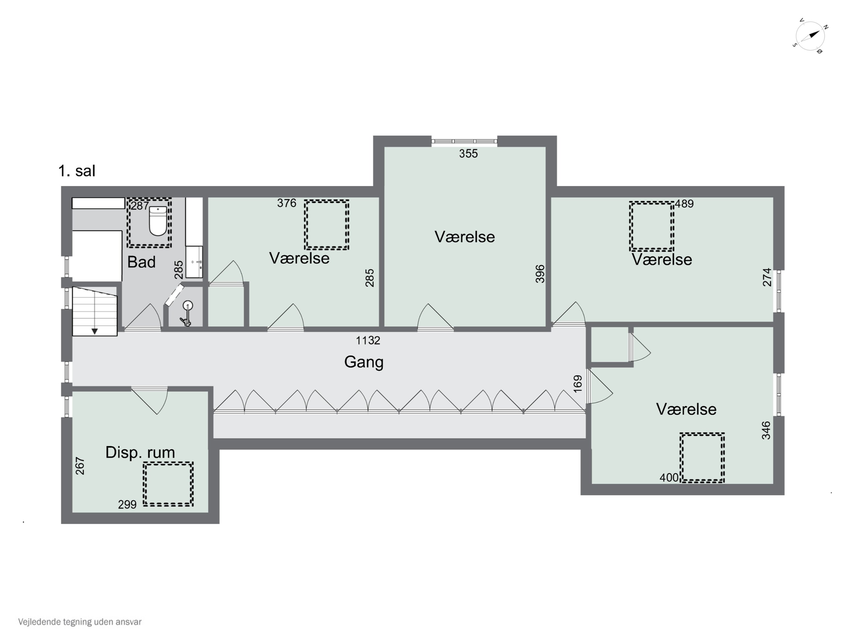 Plantegninger billede af Strandvejen 44, 5882 Vejstrup